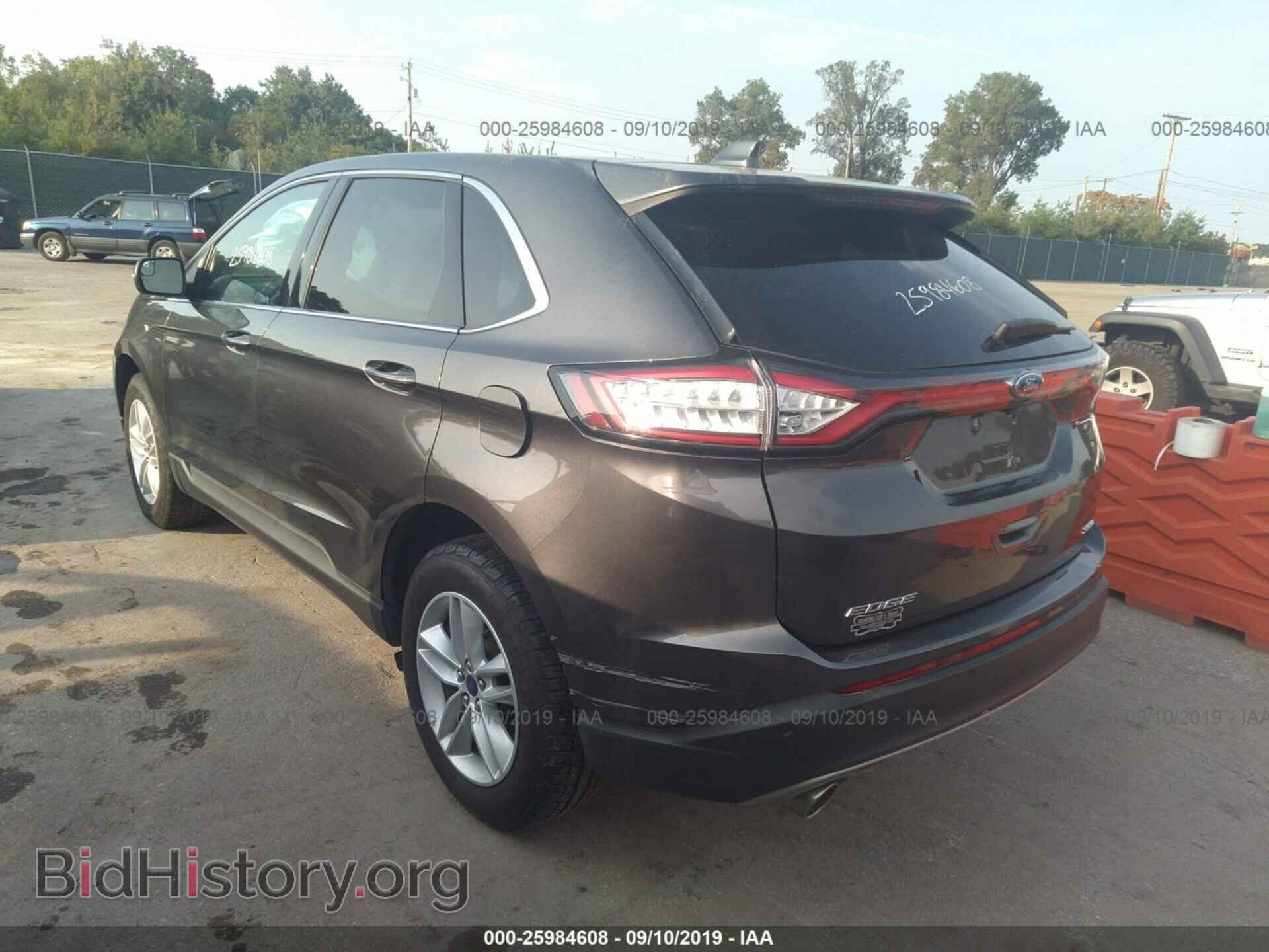 2015 FORD EDGE - VIN: 2FMTK3J86FBB83467 - Фото 3