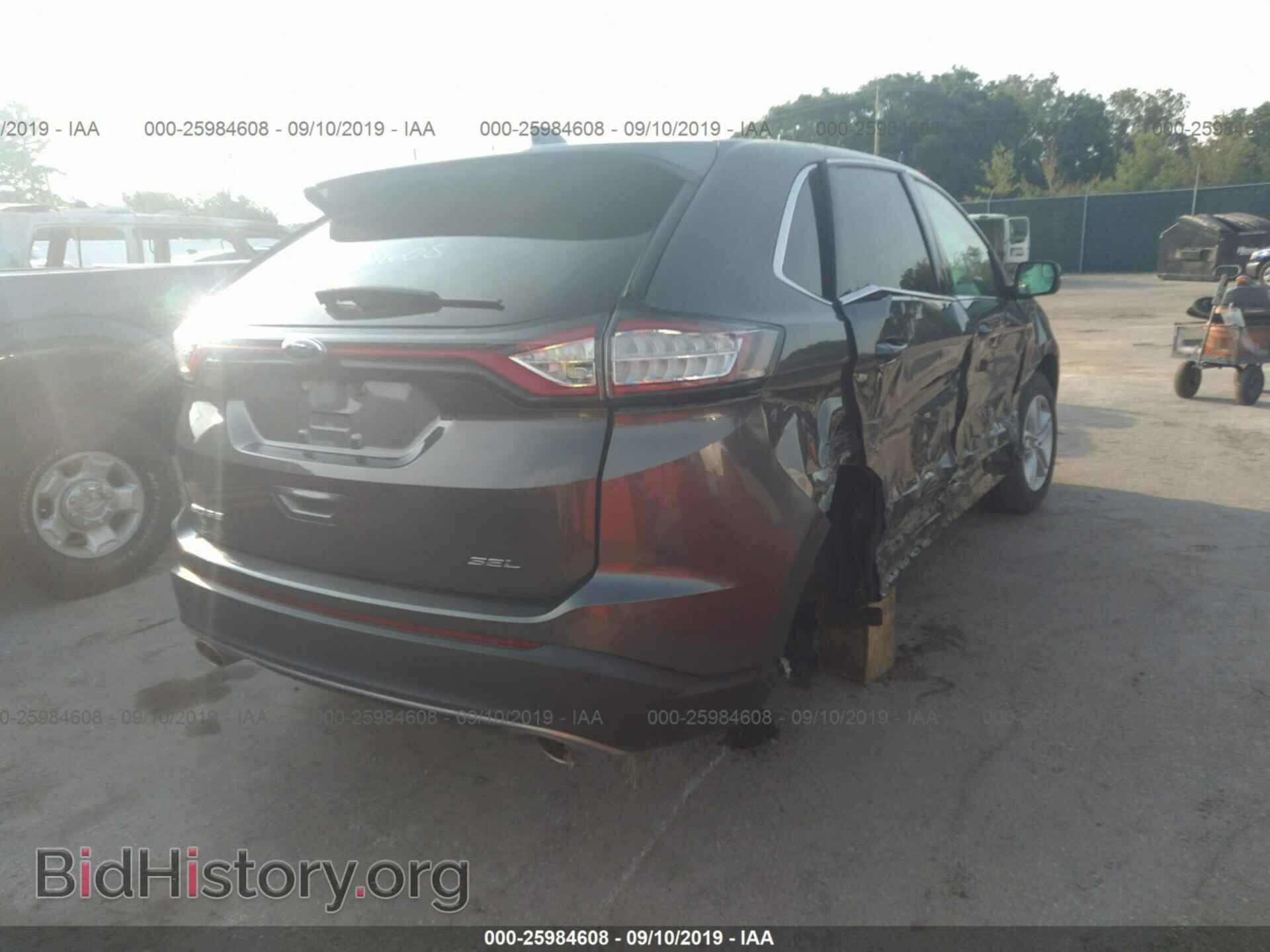 2015 FORD EDGE - VIN: 2FMTK3J86FBB83467 - Фото 4