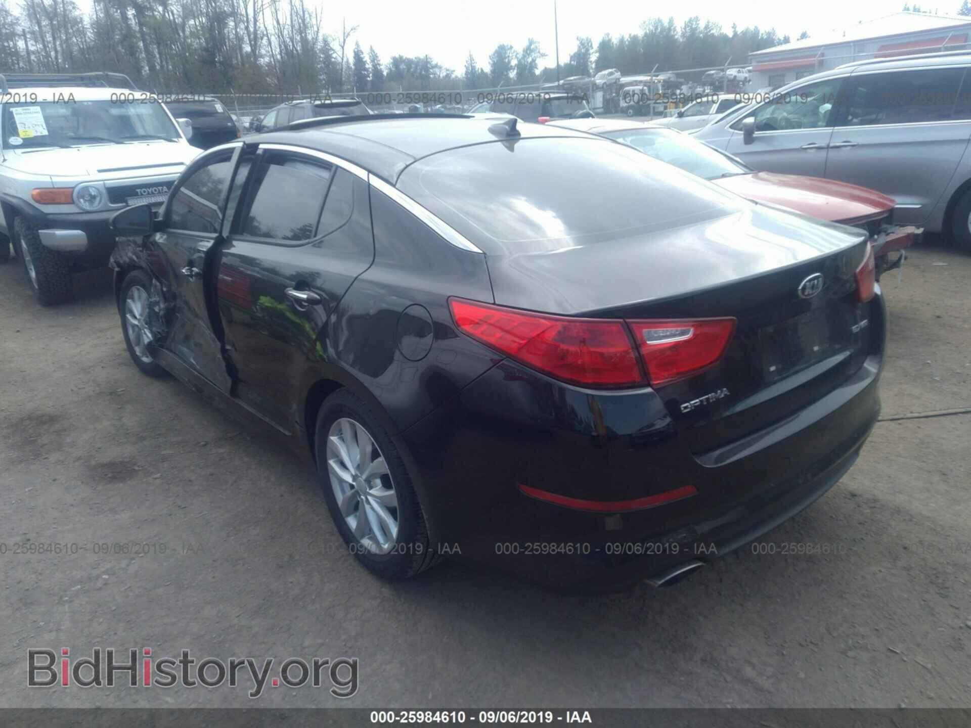 2014 KIA OPTIMA - VIN: 5XXGN4A75EG335988 - Фото 3