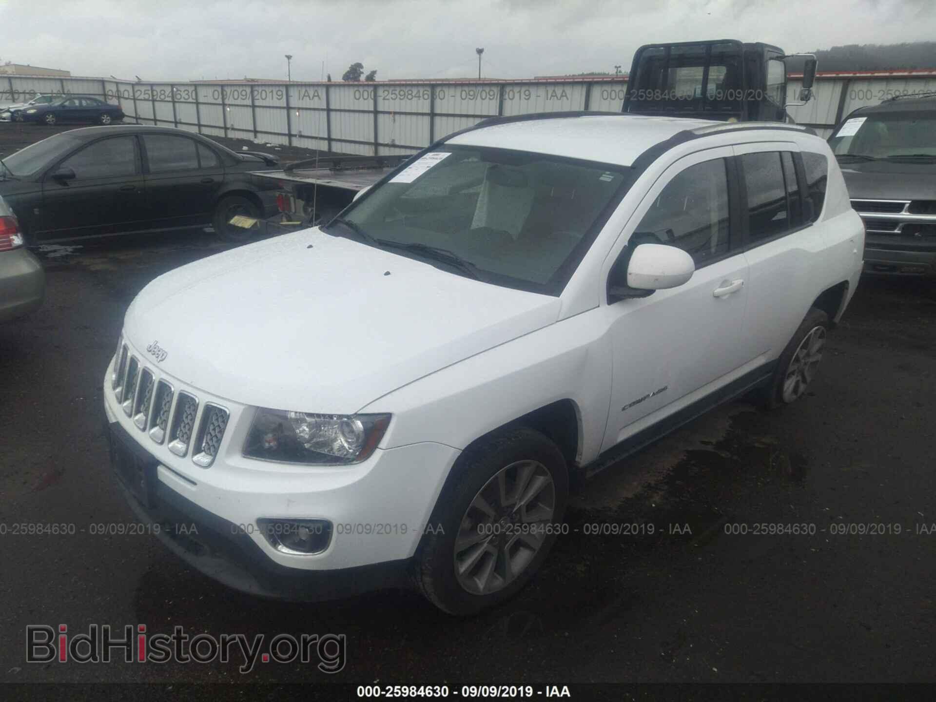 2014 JEEP COMPASS - VIN: 1C4NJDCB9ED874628 - Фото 2