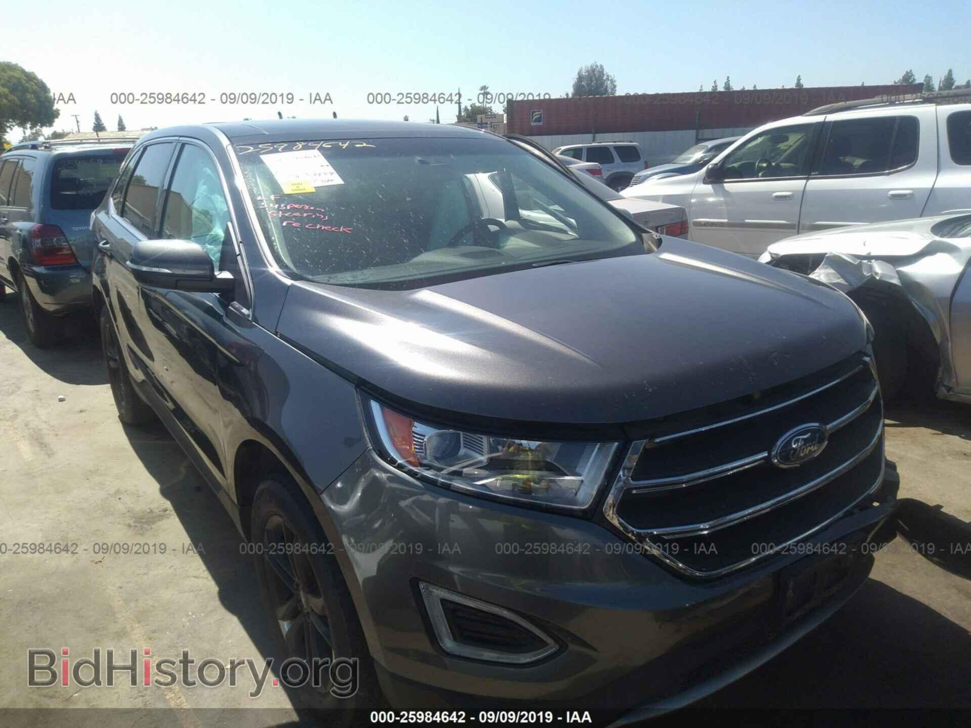 Фотография 2FMPK3J87GBC66909 - FORD EDGE 2016