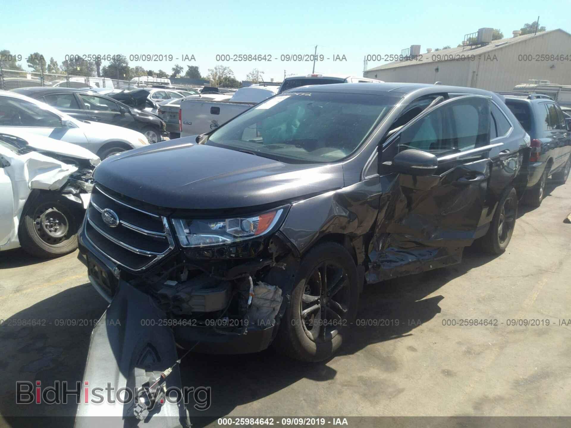 2016 FORD EDGE - VIN: 2FMPK3J87GBC66909 - Фото 2