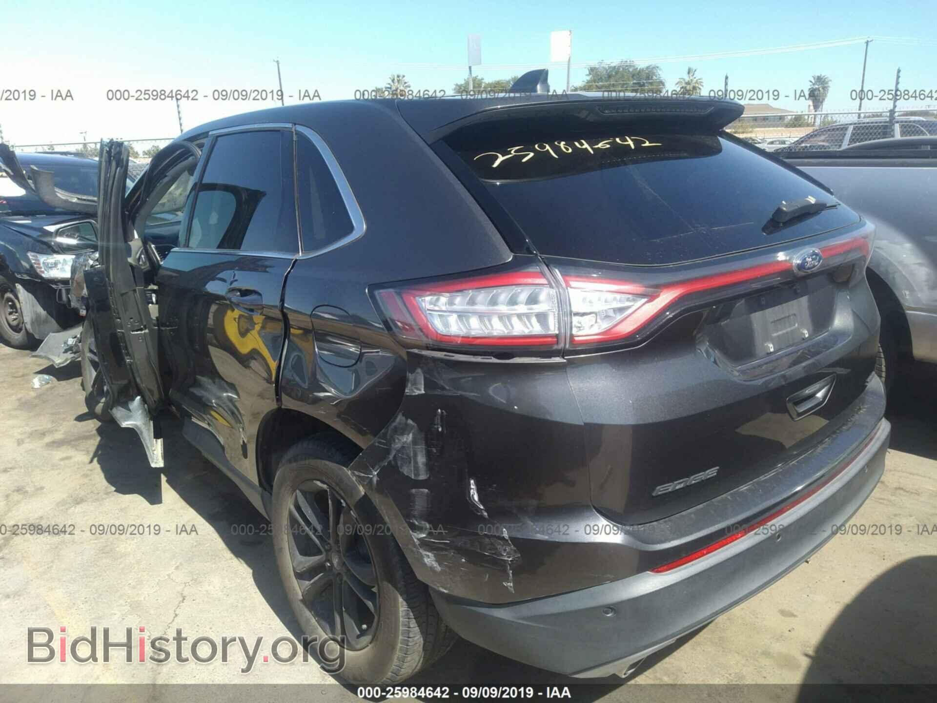 2016 FORD EDGE - VIN: 2FMPK3J87GBC66909 - Фото 3