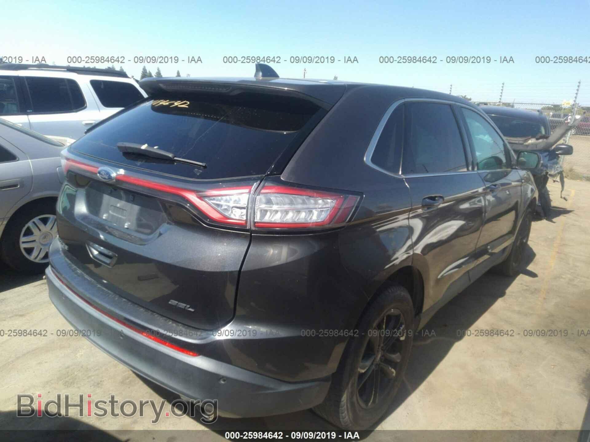 2016 FORD EDGE - VIN: 2FMPK3J87GBC66909 - Фото 4