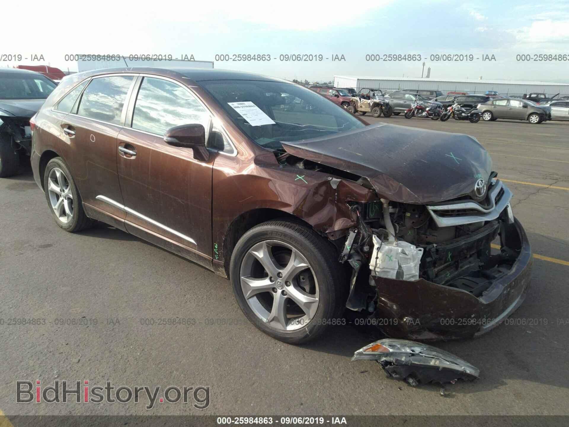 Фотография 4T3BK3BB0DU086804 - TOYOTA VENZA 2013