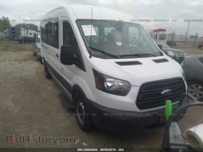 2015 Ford TRANSIT T-350, белый — VIN 1FBZX2CM6FKA67636, IAAI