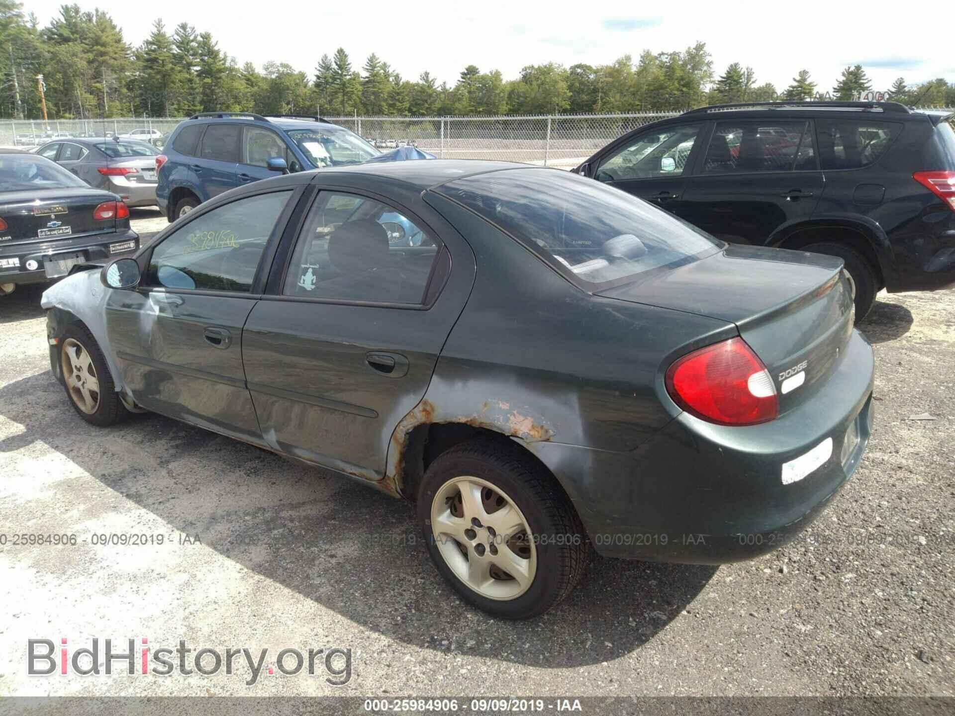 2002 DODGE NEON - VIN: 1B3ES46C82D510540 - Фото 3