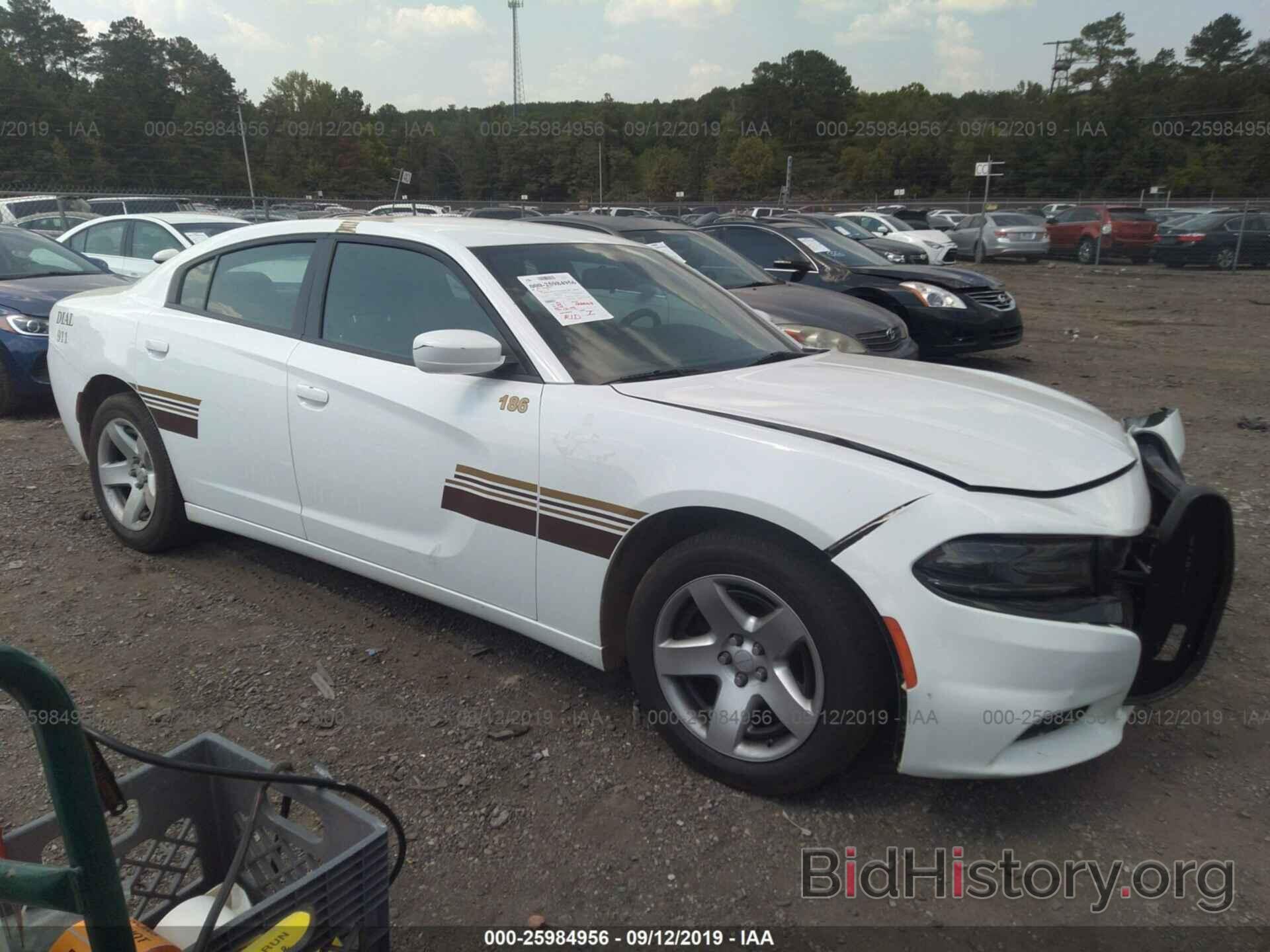 Photo 2C3CDXAG7GH180724 - DODGE CHARGER 2016