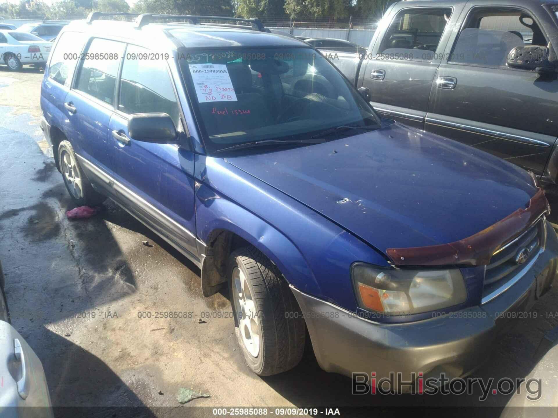 Photo JF1SG65613H701159 - SUBARU FORESTER 2003