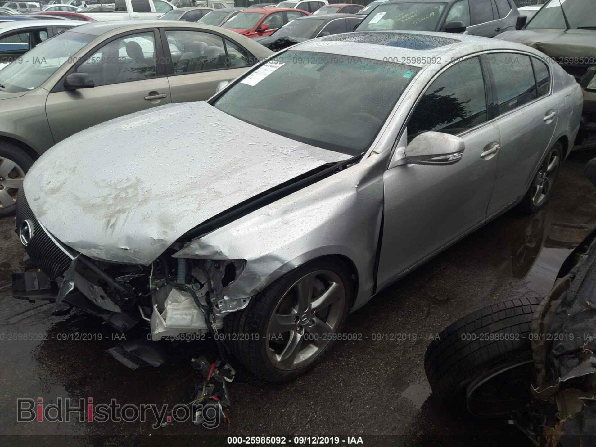 2011 LEXUS GS - VIN: JTHBE1KS8B0054260 - Photo 2