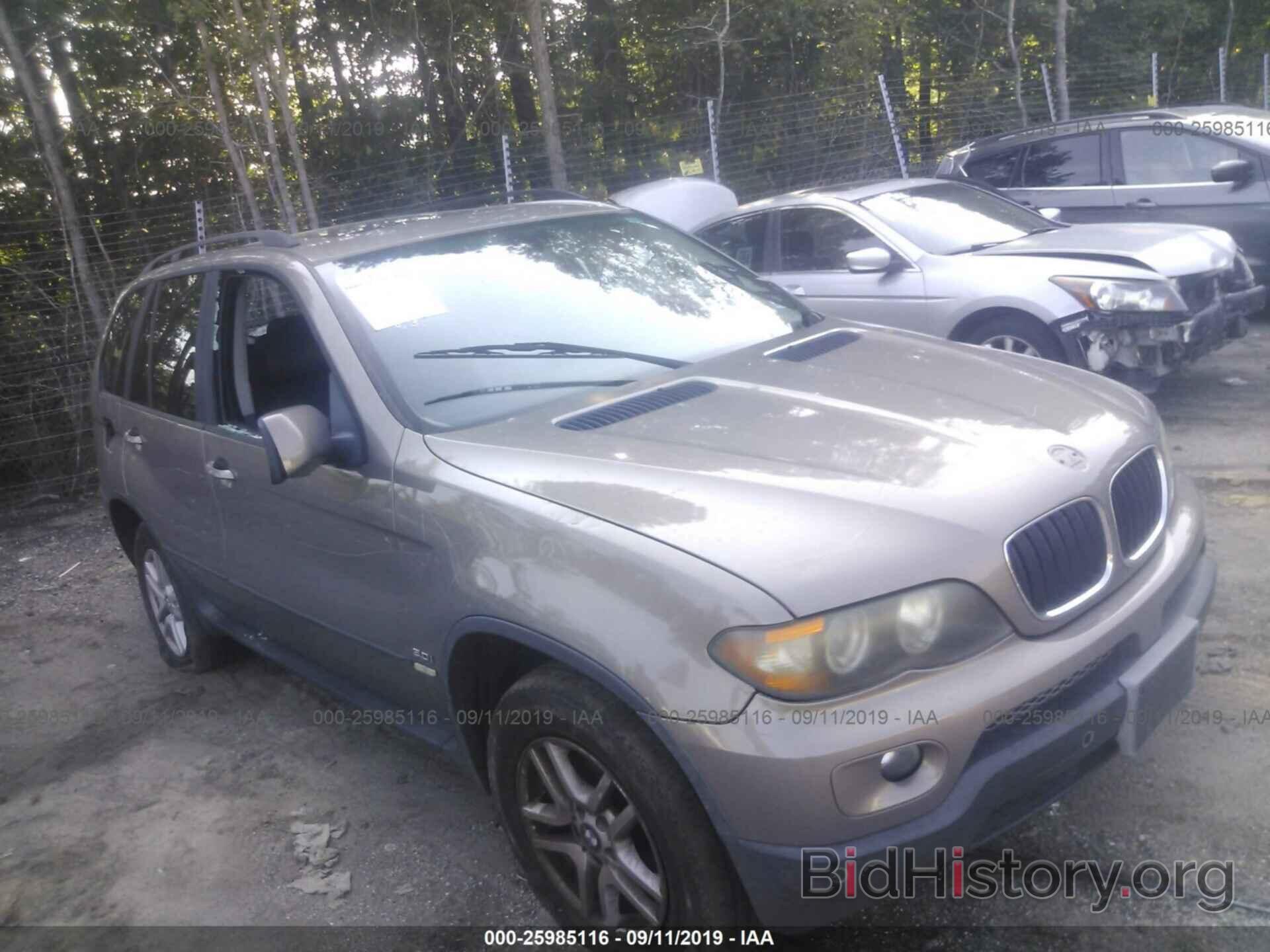 Photo 5UXFA13574LU28560 - BMW X5 2004