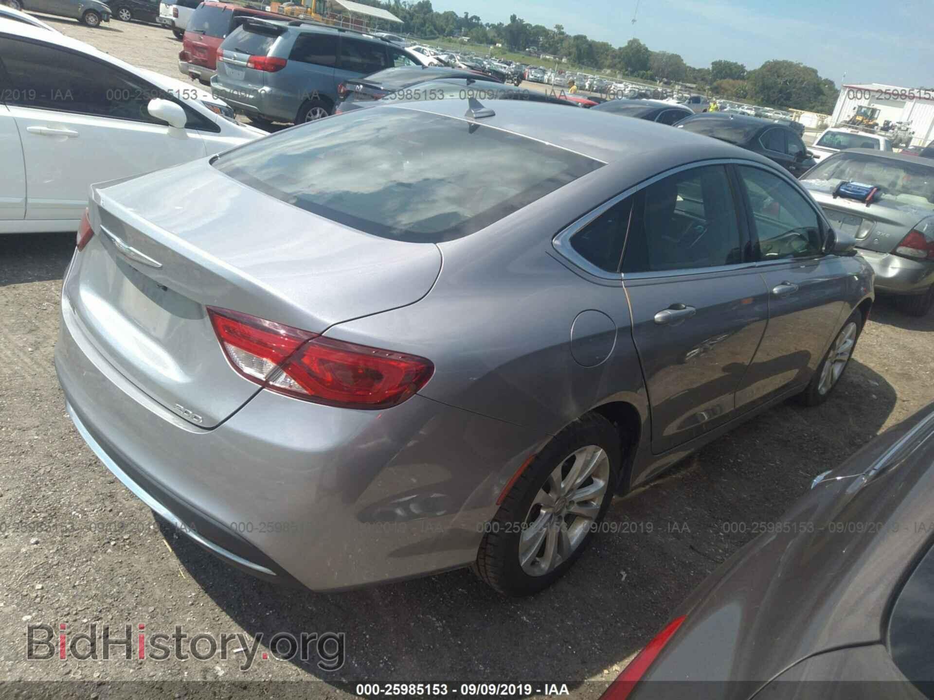 2015 CHRYSLER 200 - VIN: 1C3CCCAB7FN656203 - Photo 4
