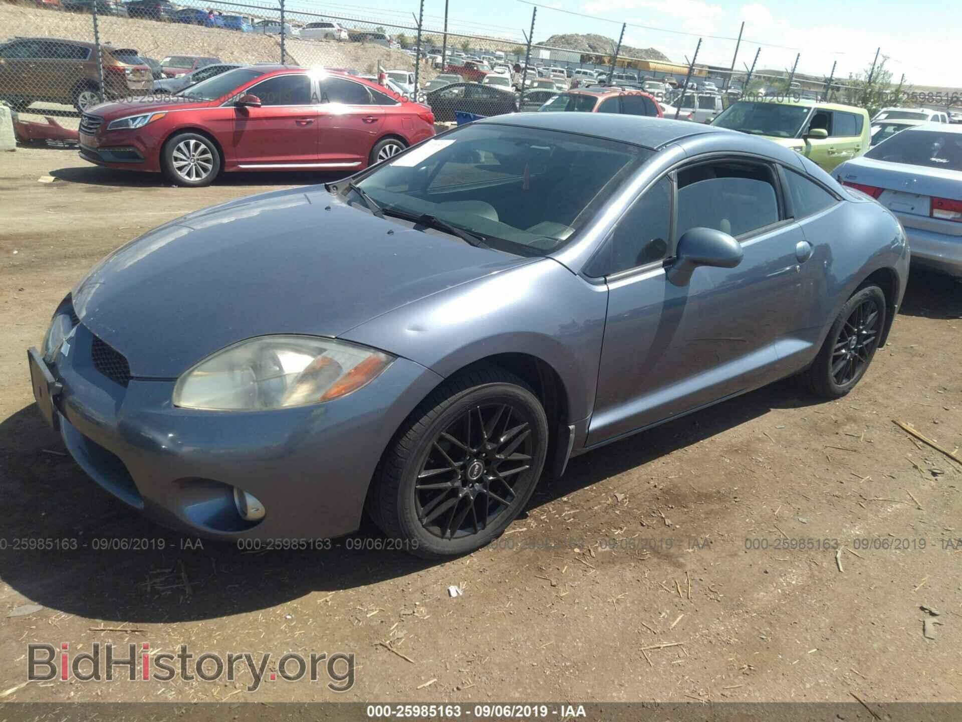 2007 MITSUBISHI ECLIPSE - VIN: 4A3AK24F47E026667 - Фото 2