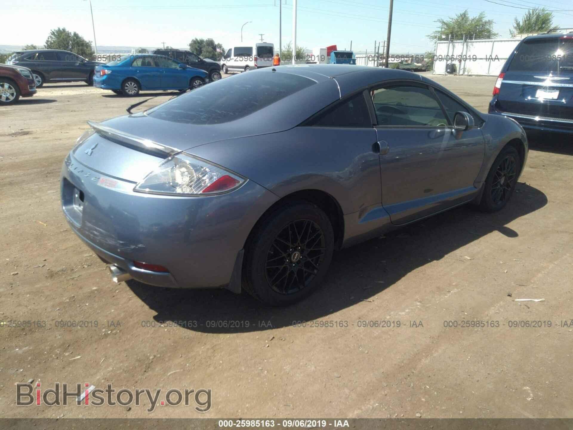 2007 MITSUBISHI ECLIPSE - VIN: 4A3AK24F47E026667 - Фото 4