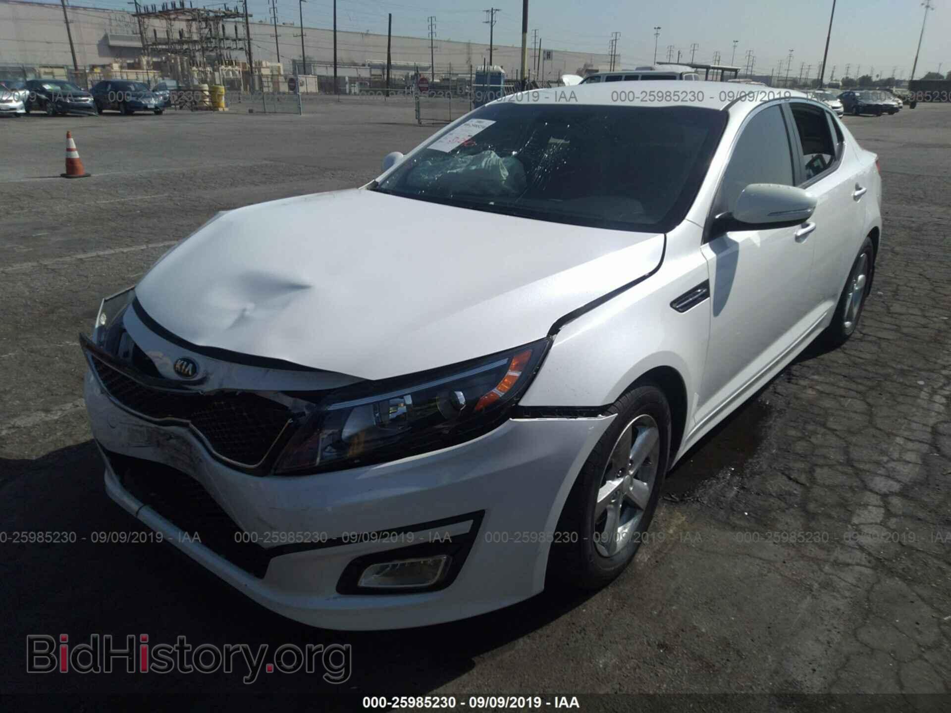 2015 KIA OPTIMA - VIN: KNAGM4A71F5658148 - Photo 2