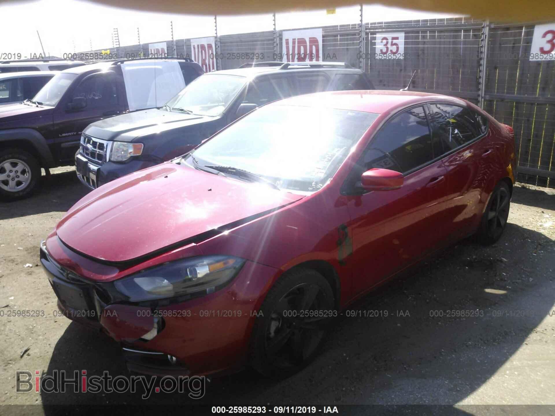 2015 DODGE DART - VIN: 1C3CDFEB7FD406152 - Фото 2