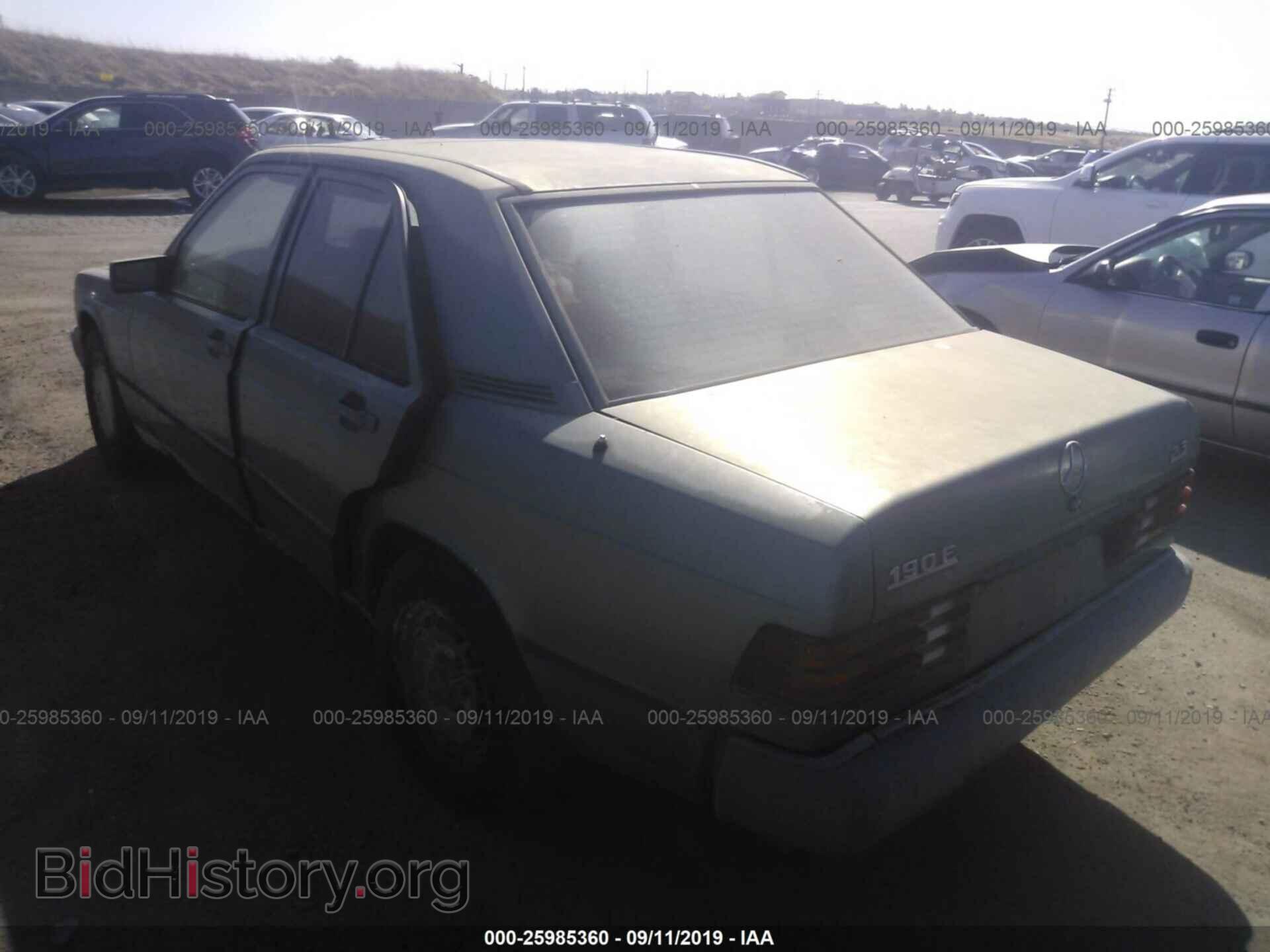 1987 MERCEDES-BENZ 190 - VIN: WDBDA28D5HF276036 - Фото 3