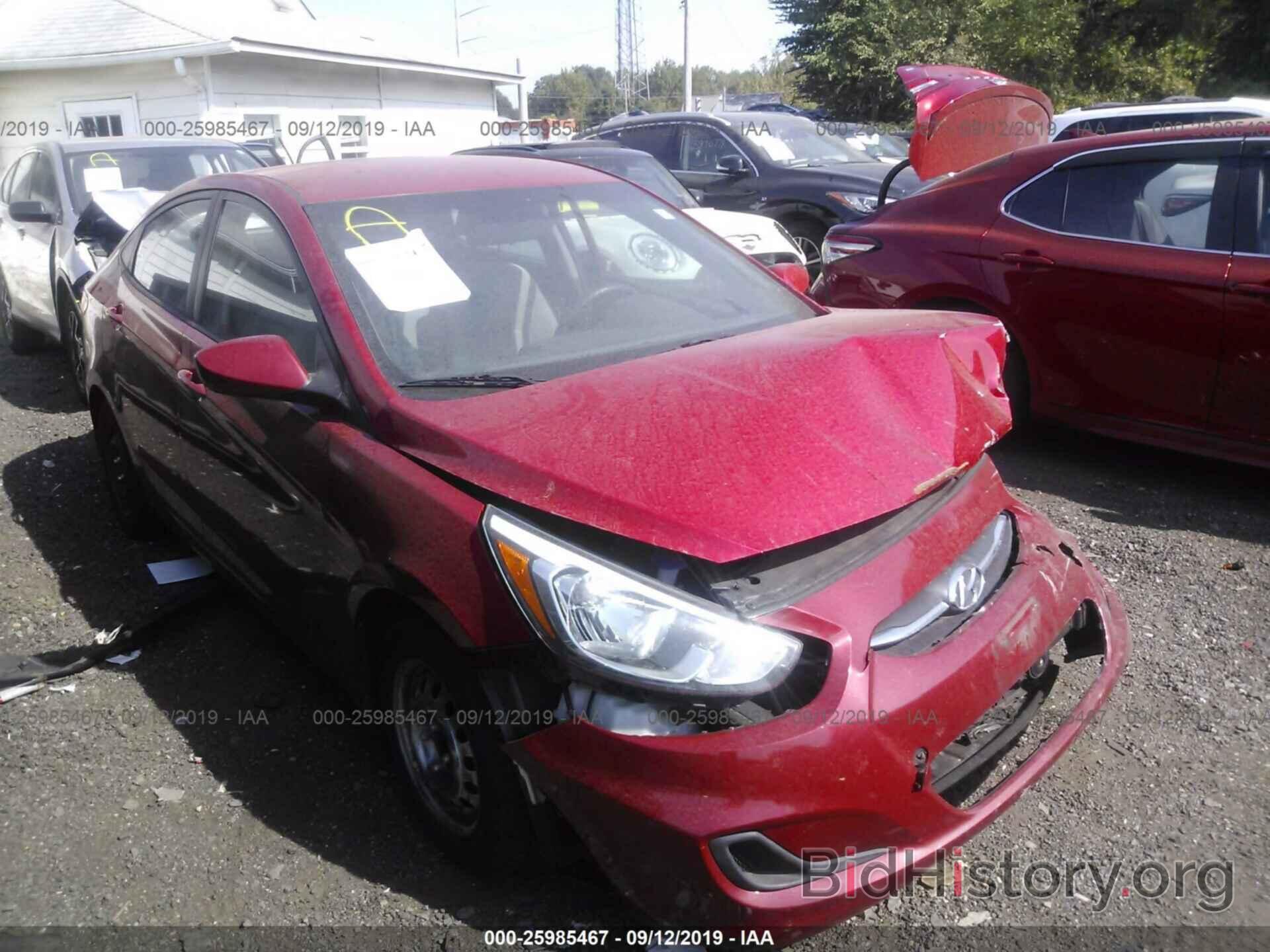 Photo KMHCT4AE9FU847392 - HYUNDAI ACCENT 2015