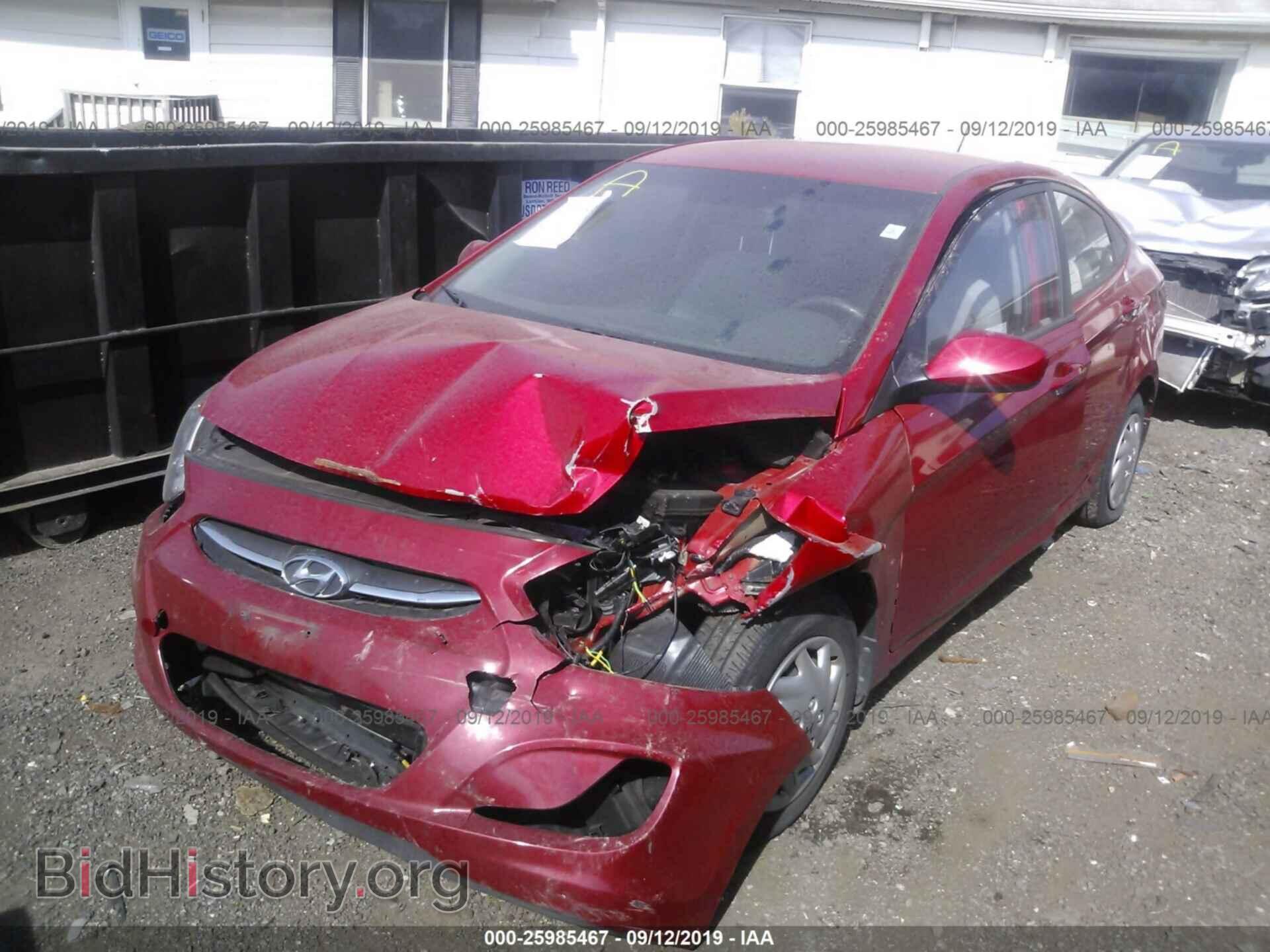 2015 HYUNDAI ACCENT - VIN: KMHCT4AE9FU847392 - Фото 2