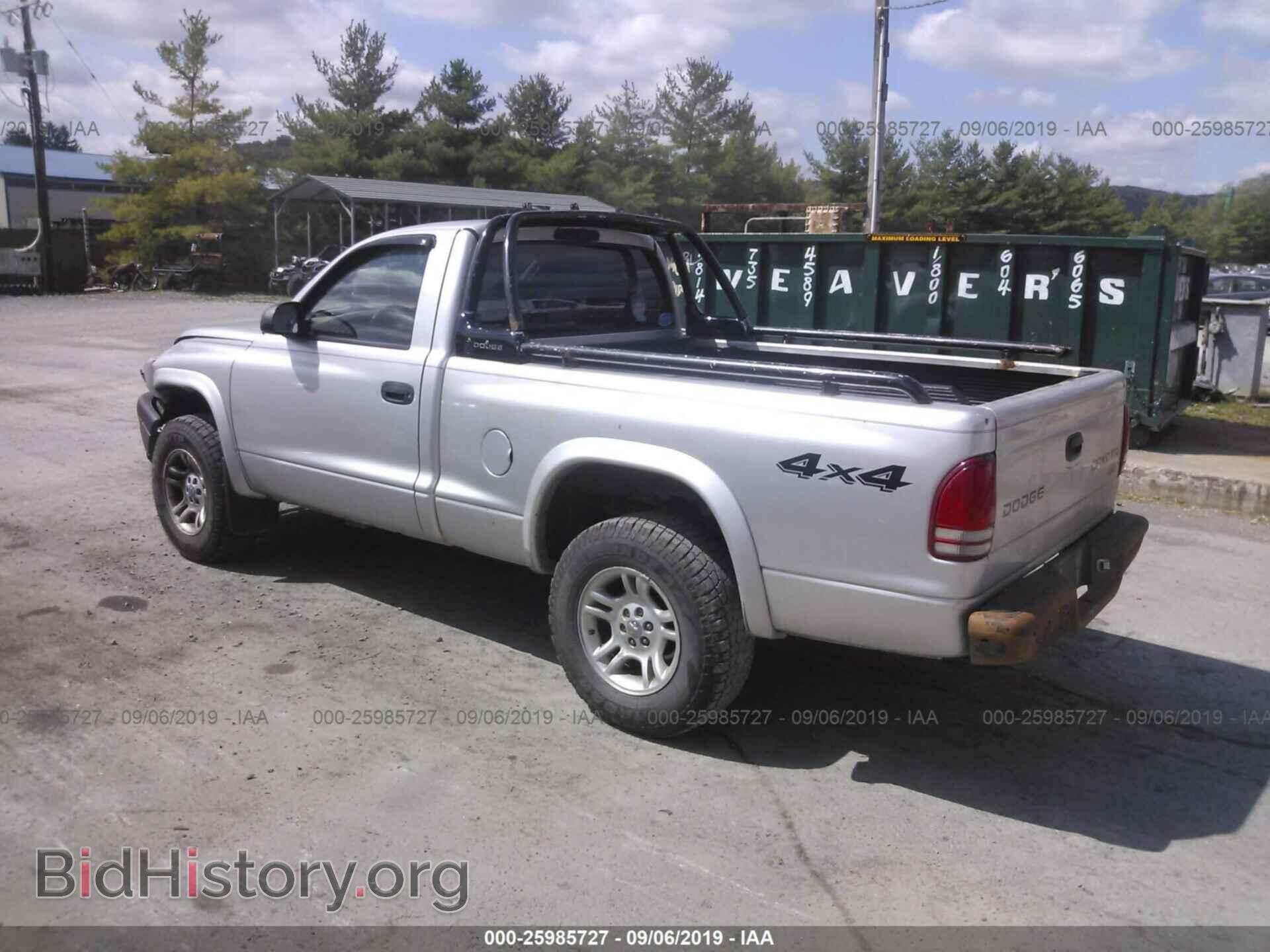 2003 DODGE DAKOTA - VIN: 1D7GG16X23S342102 - Фото 3