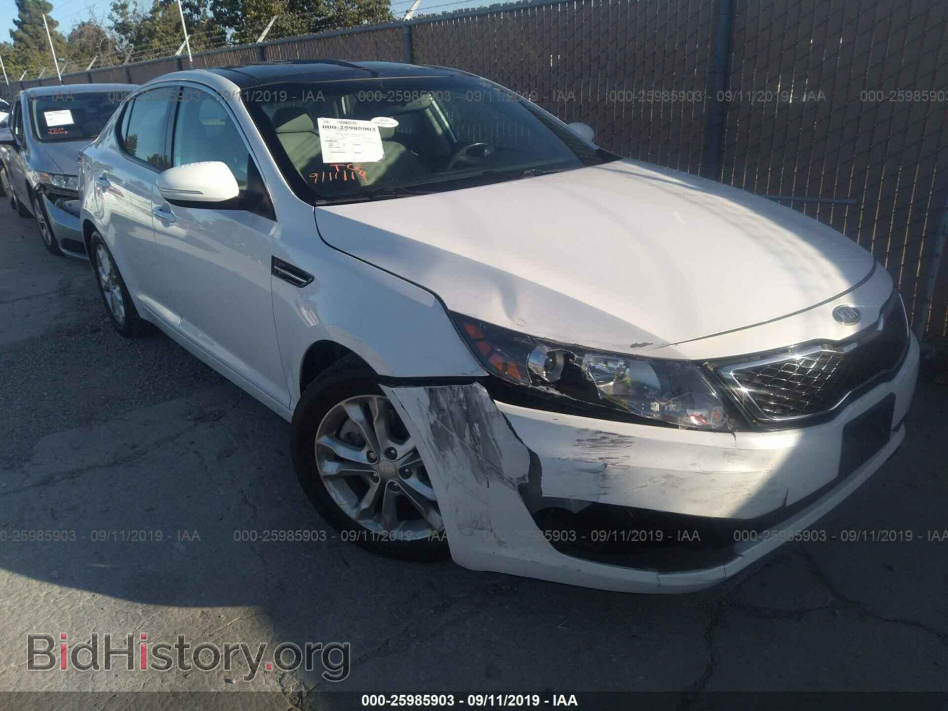Фотография 5XXGN4A60CG061832 - KIA OPTIMA 2012