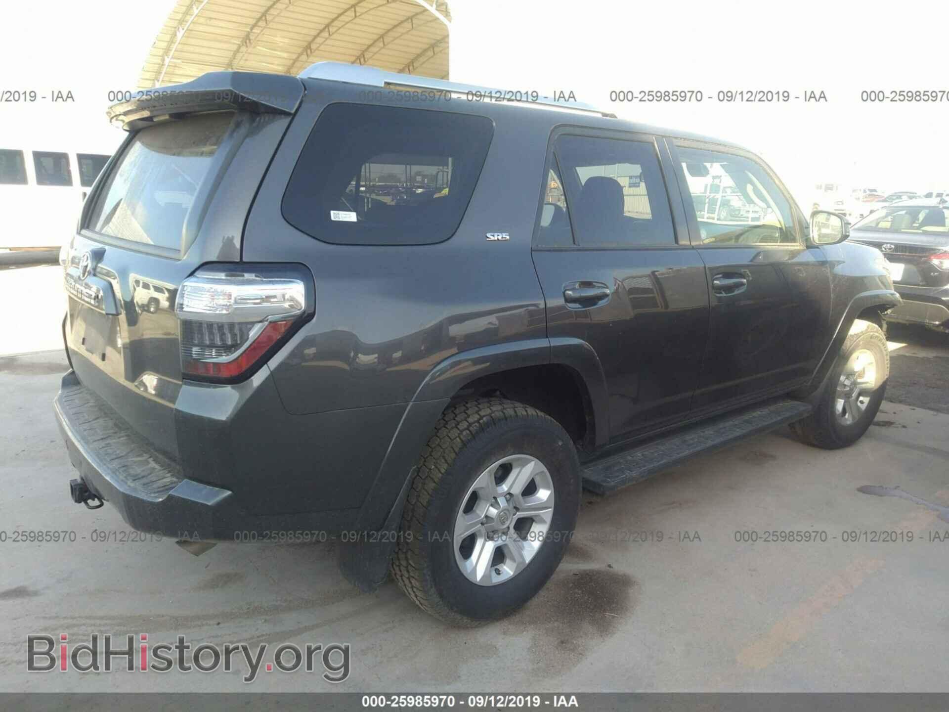 2017 TOYOTA 4RUNNER - VIN: JTEBU5JR2H5443204 - Фото 4