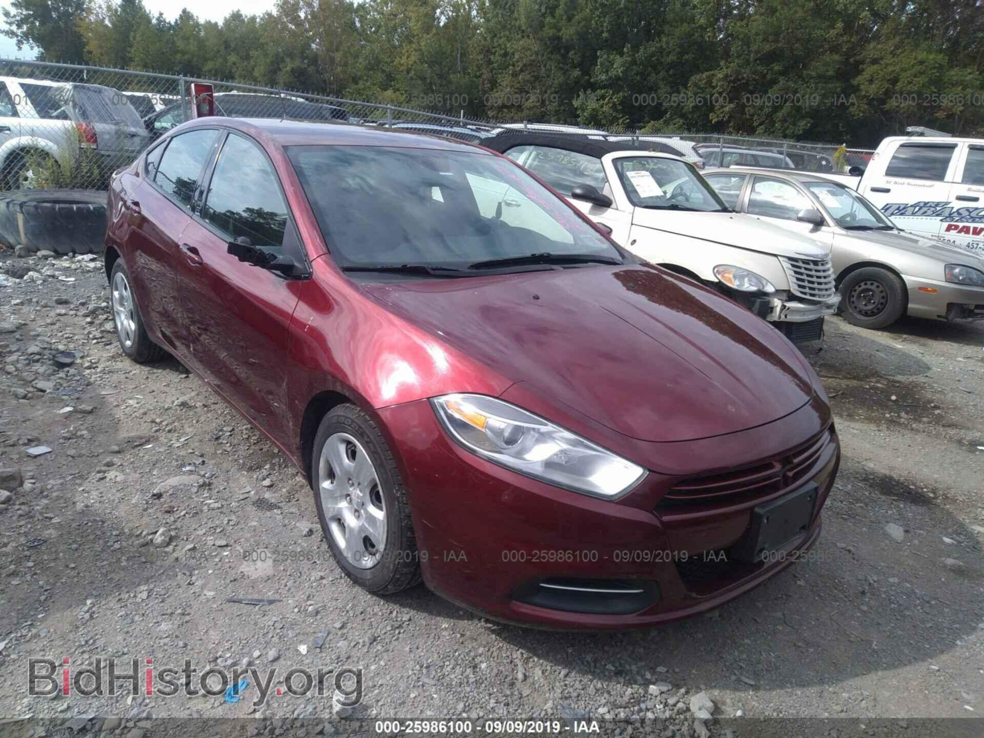 Photo 1C3CDFAA0FD276969 - DODGE DART 2015