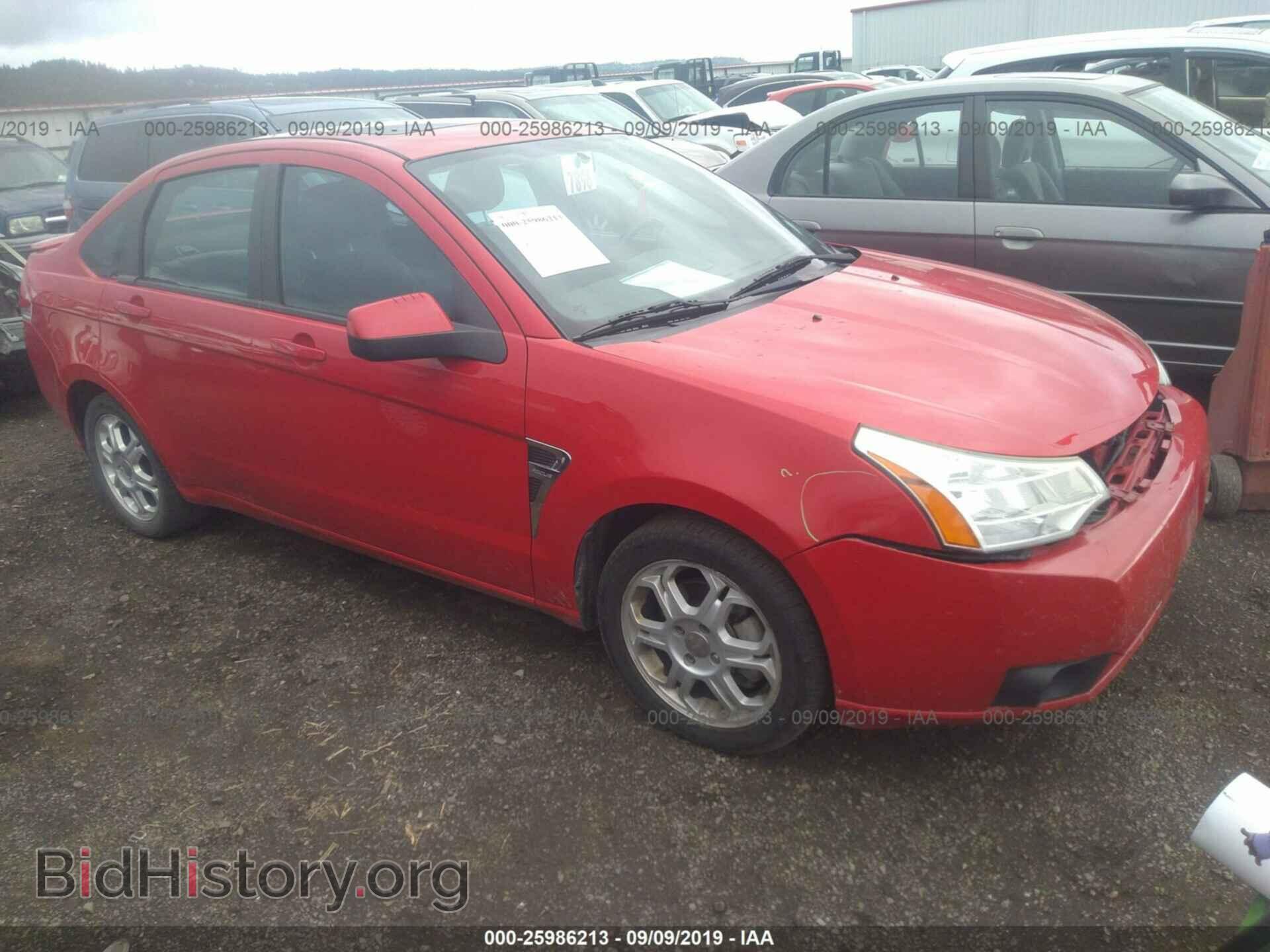 Фотография 1FAHP35N48W115476 - FORD FOCUS 2008
