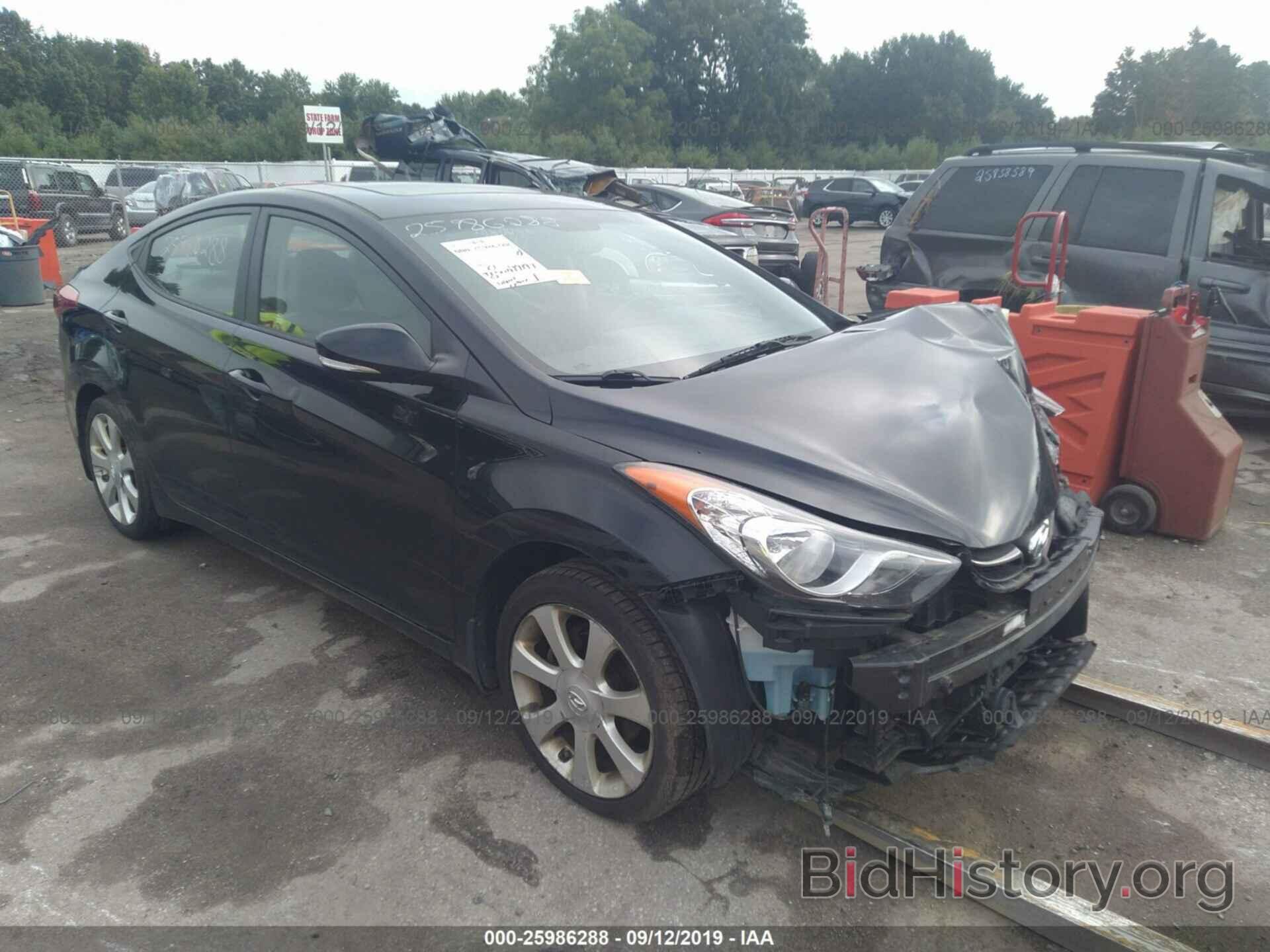 Фотография 5NPDH4AE5CH107161 - HYUNDAI ELANTRA 2012