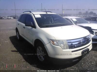 2007 Ford EDGE SE, white — VIN 2FMDK36C07BA83528, IAAI