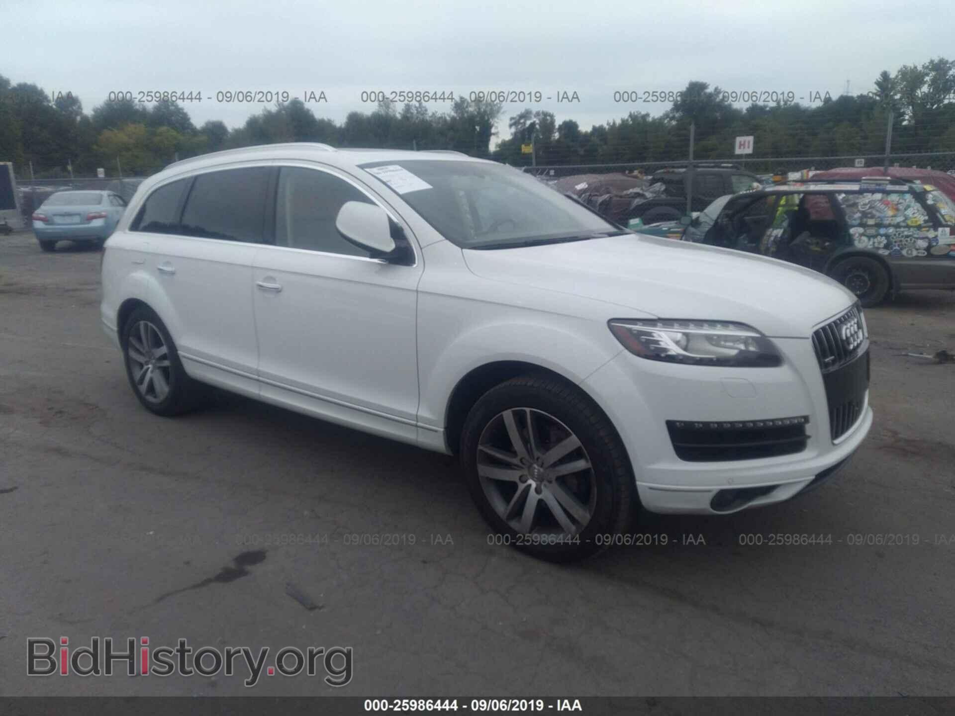Photo WA1VMAFE2ED013541 - AUDI Q7 2014