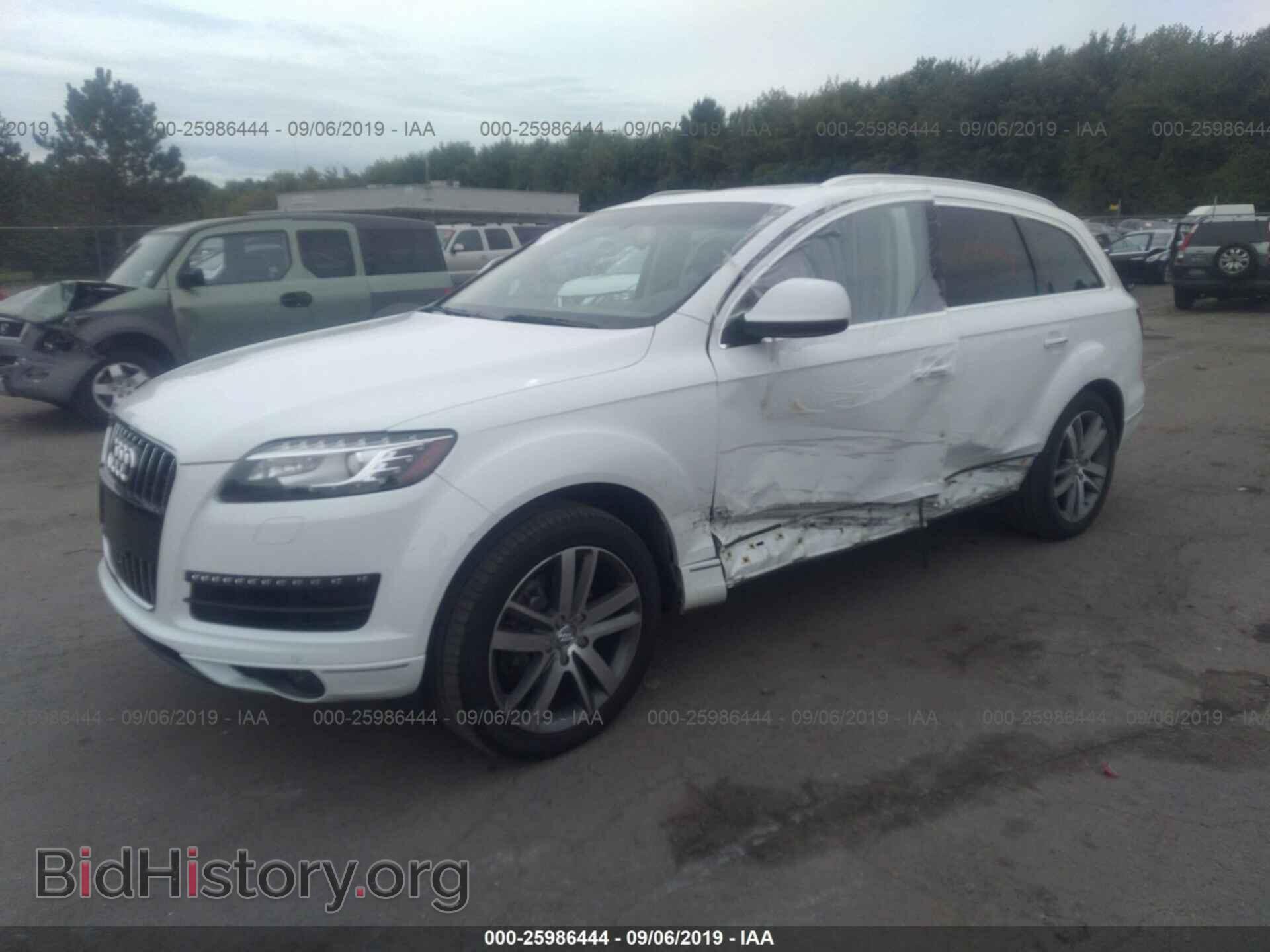 2014 AUDI Q7 - VIN: WA1VMAFE2ED013541 - Фото 2