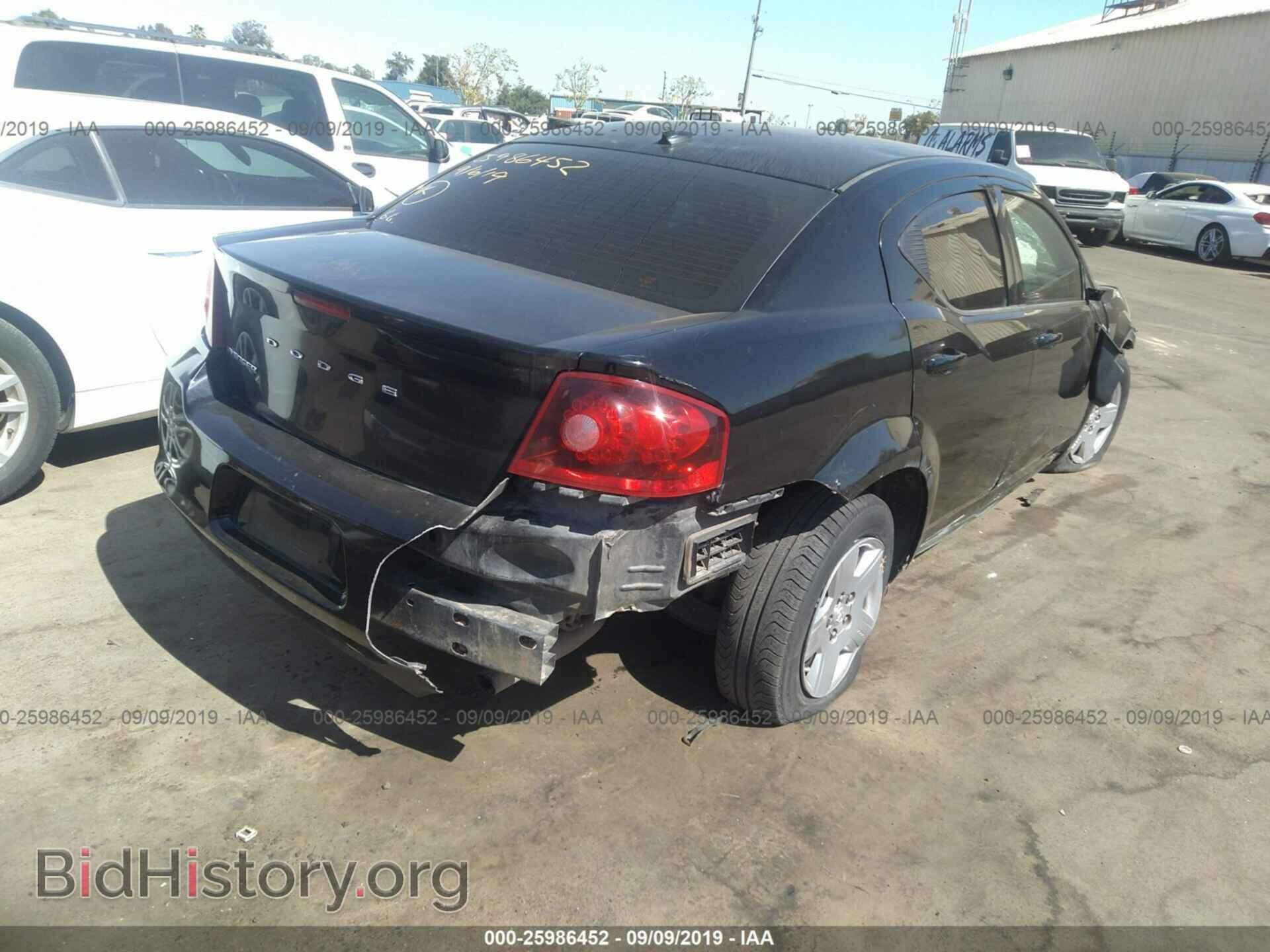 2012 DODGE AVENGER - VIN: 1C3CDZAB0CN111598 - Photo 4