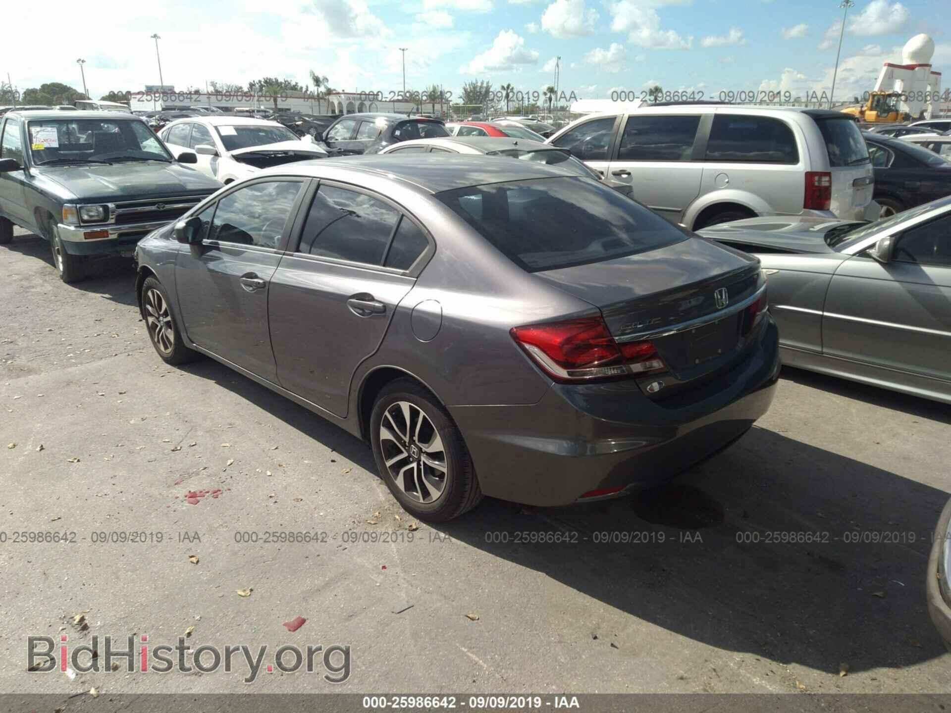 2014 HONDA CIVIC - VIN: 19XFB2F85EE058049 - Фото 3