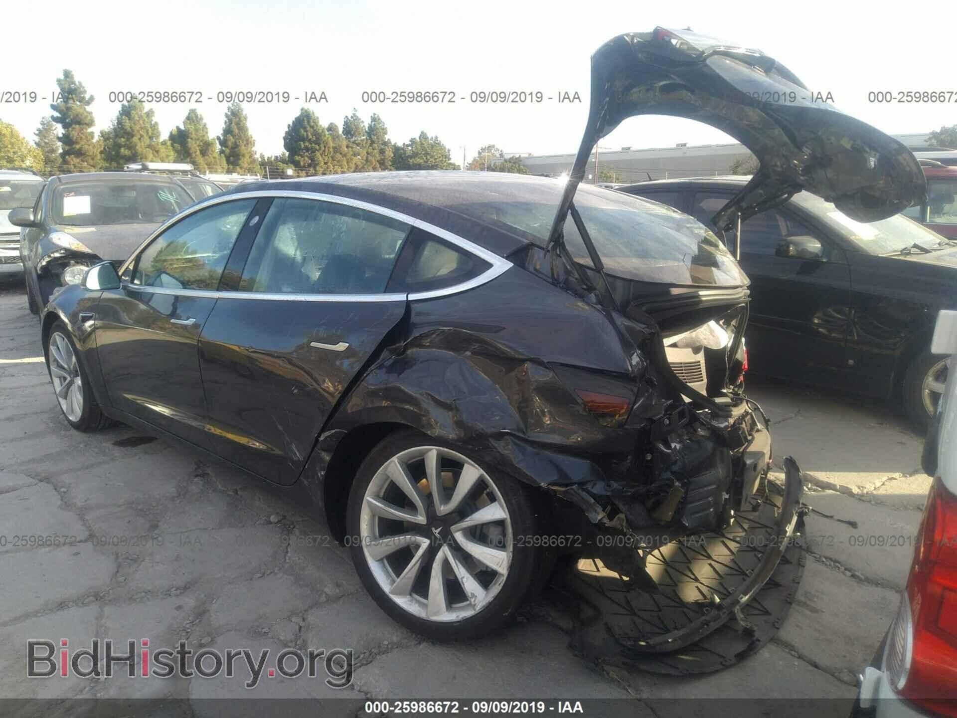 2018 TESLA MODEL 3 - VIN: 5YJ3E1EB7JF086909 - Фото 3
