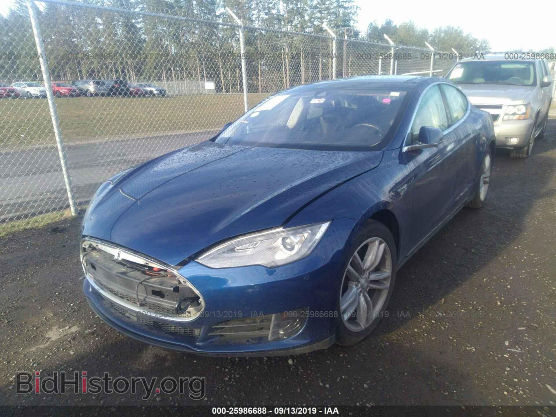 2015 TESLA MODEL S - VIN: 5YJSA1S29FF089703 - Фото 2