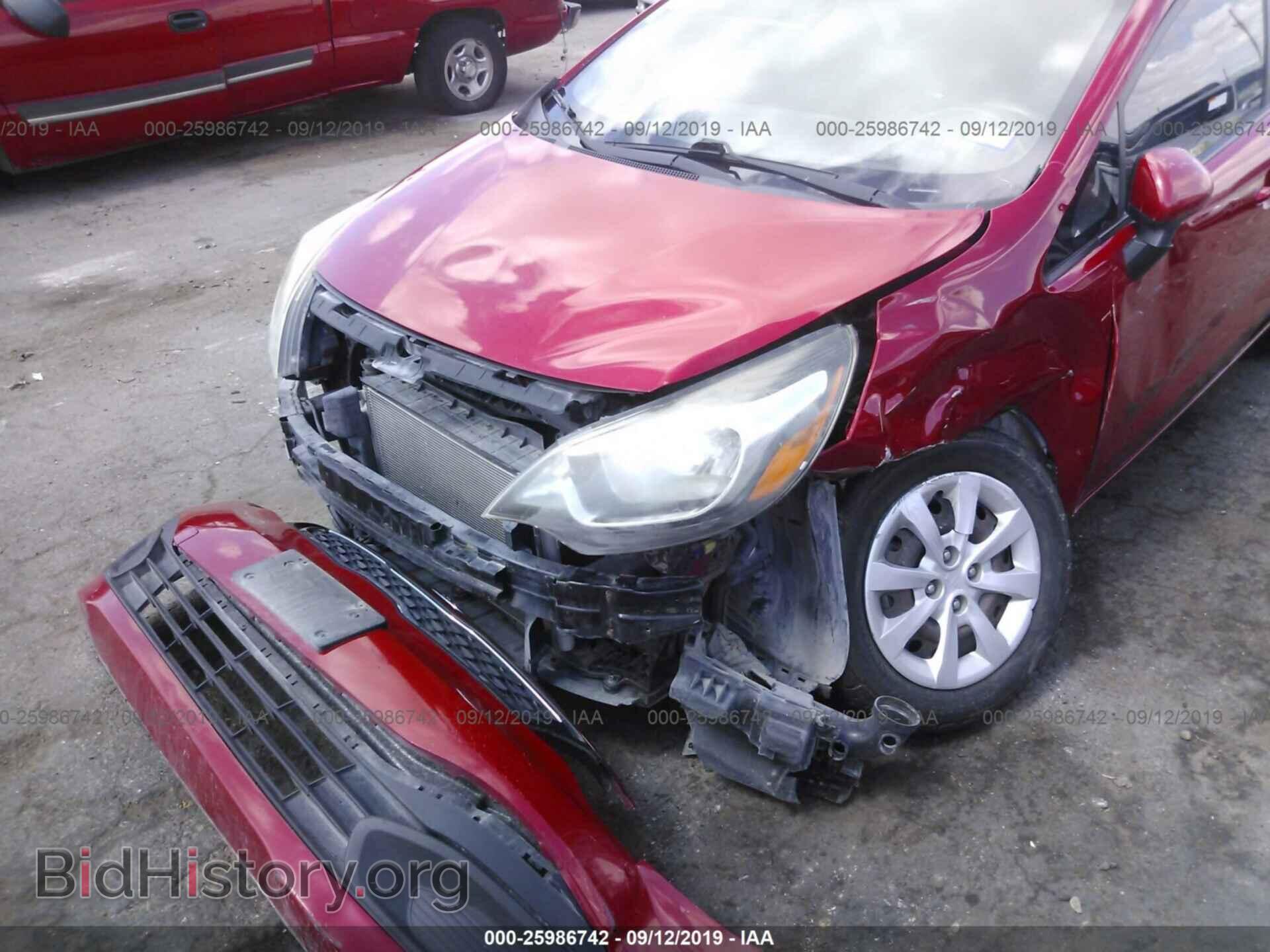 2013 KIA RIO - VIN: KNADN4A31D6113393 - Фото 6