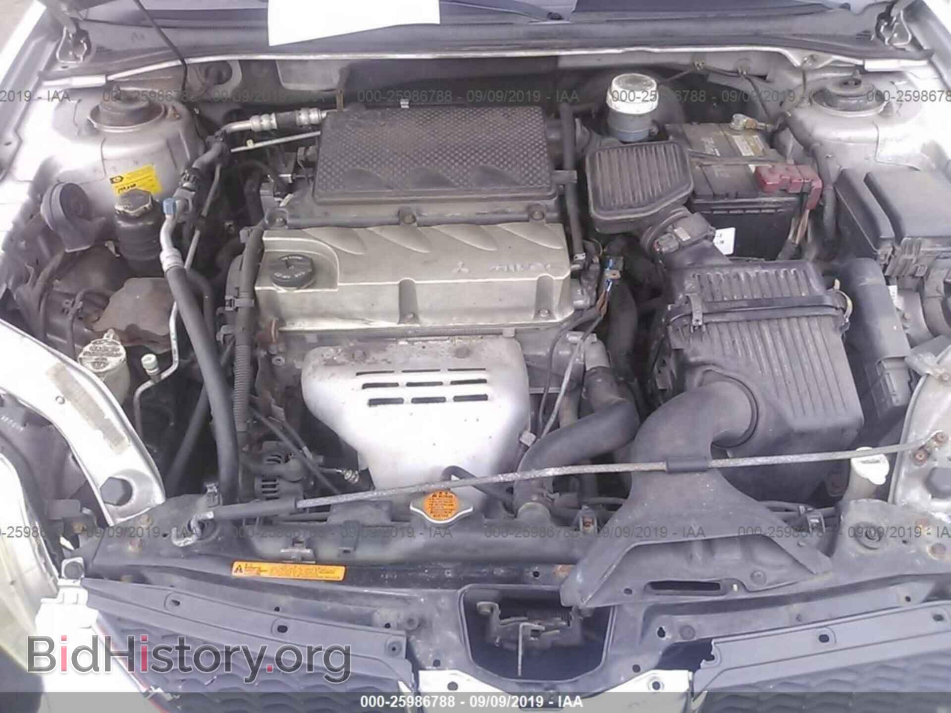 2006 MITSUBISHI GALANT - VIN: 4A3AB36F76E061124 - Фото 10