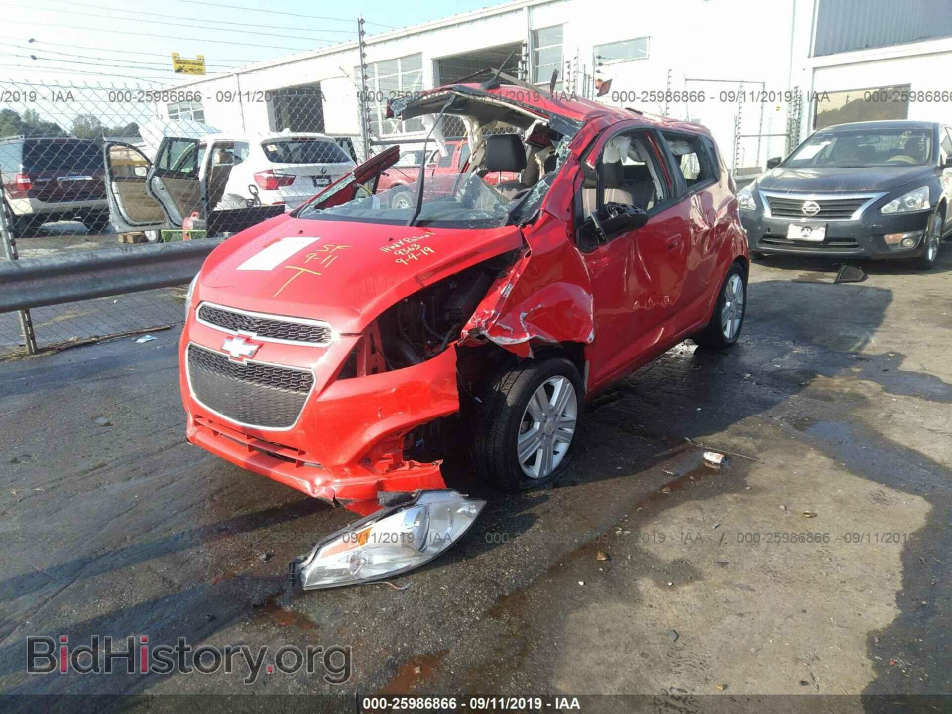 2013 CHEVROLET SPARK - VIN: KL8CB6S95DC574175 - Photo 2
