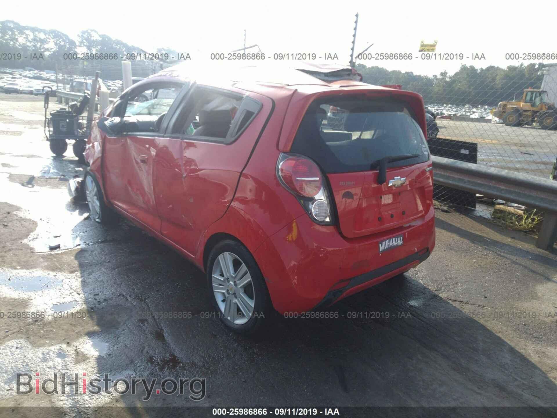 2013 CHEVROLET SPARK - VIN: KL8CB6S95DC574175 - Photo 3
