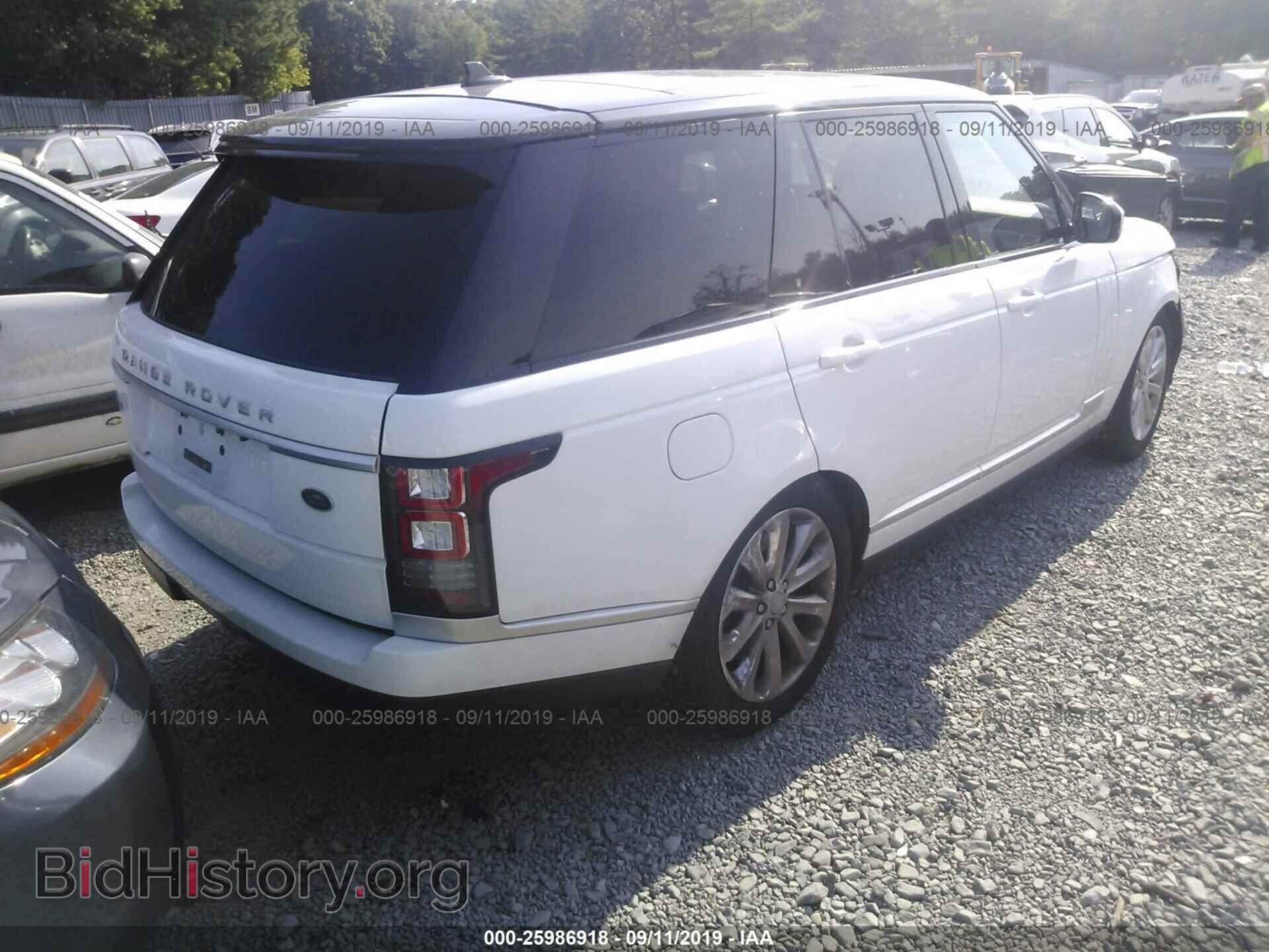 2016 LAND ROVER RANGE ROVER - VIN: SALGS2PF3GA285904 - Фото 4