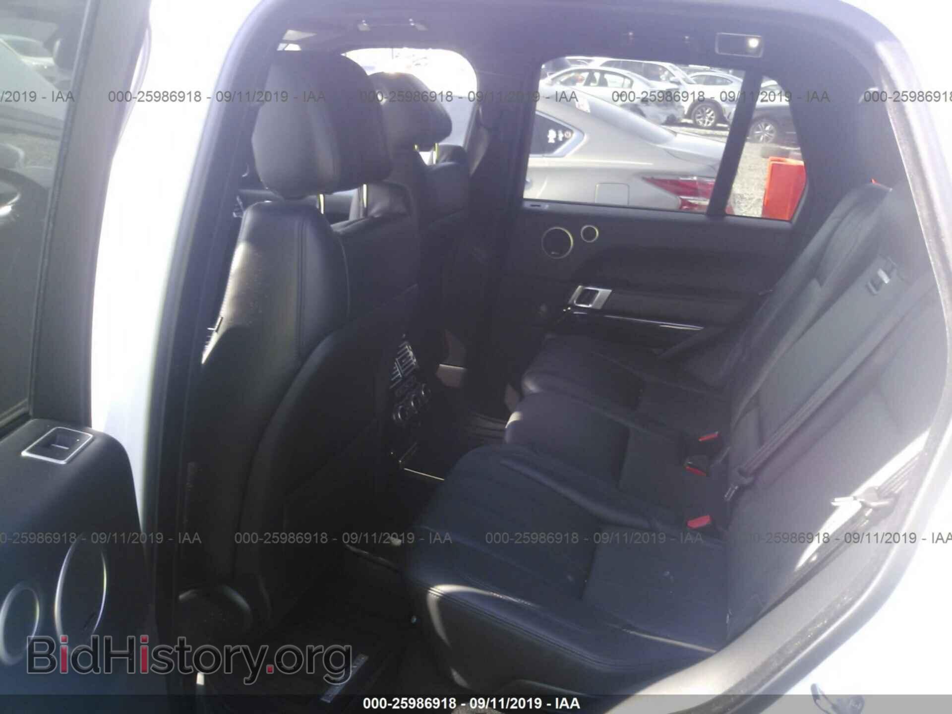 2016 LAND ROVER RANGE ROVER - VIN: SALGS2PF3GA285904 - Фото 8
