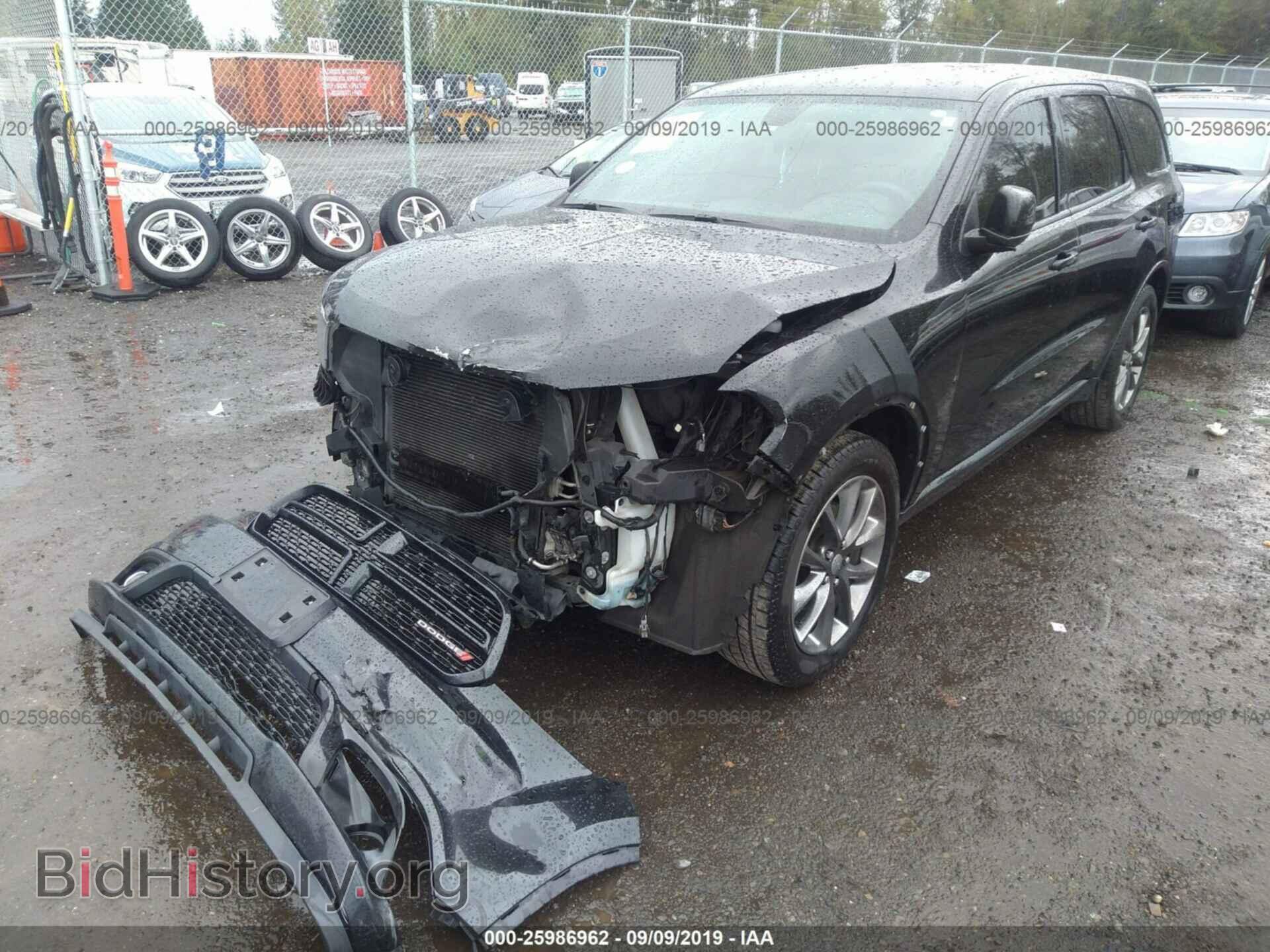 2014 DODGE DURANGO - VIN: 1C4RDHAG1EC390926 - Фото 2