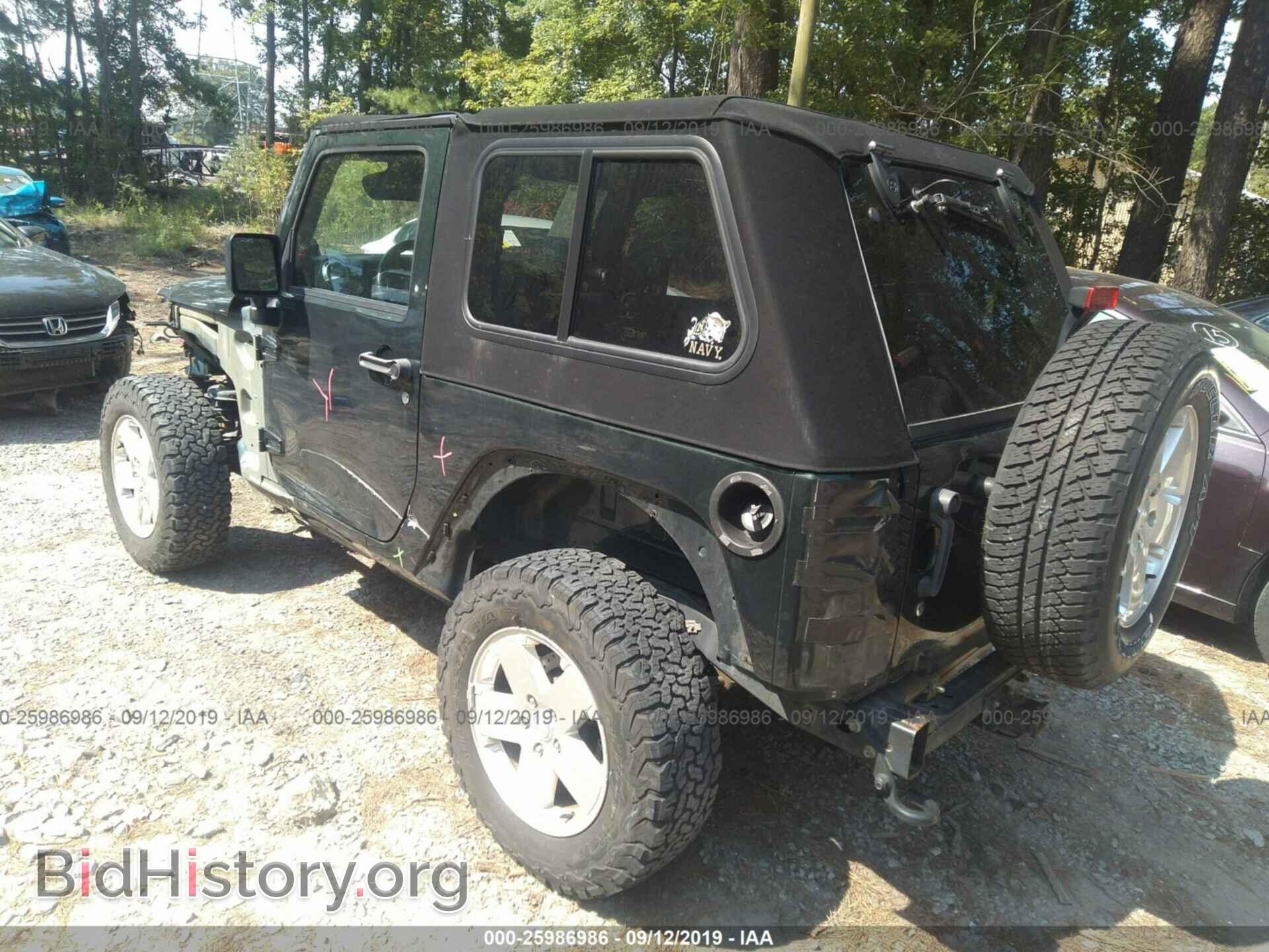 2011 JEEP WRANGLER - VIN: 1J4GA5D1XBL505681 - Фото 3