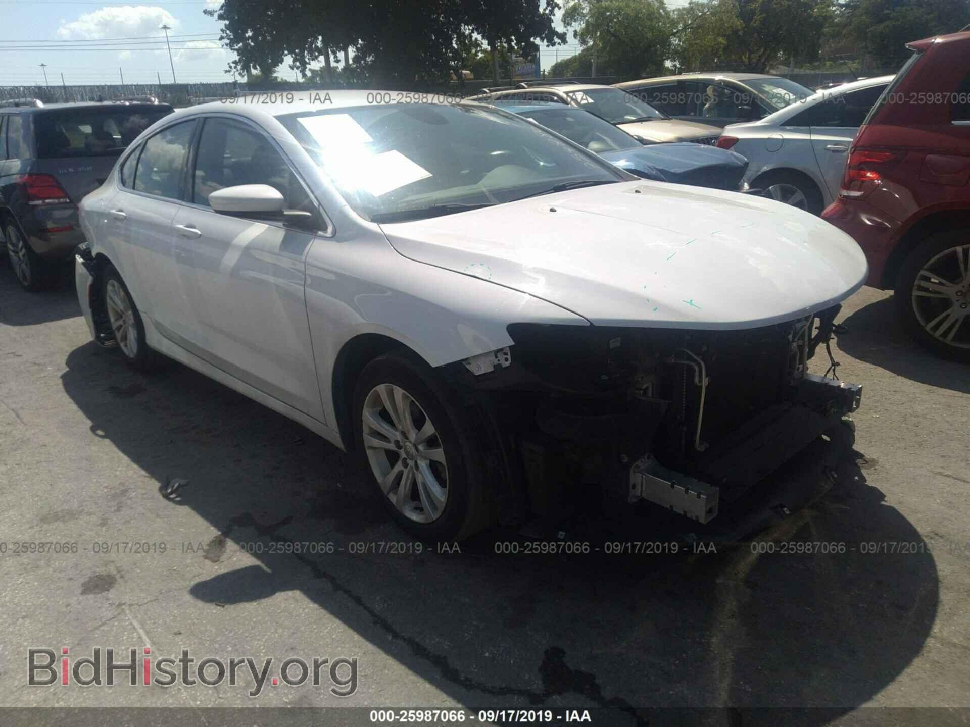 Photo 1C3CCCAB2FN754586 - CHRYSLER 200 2015