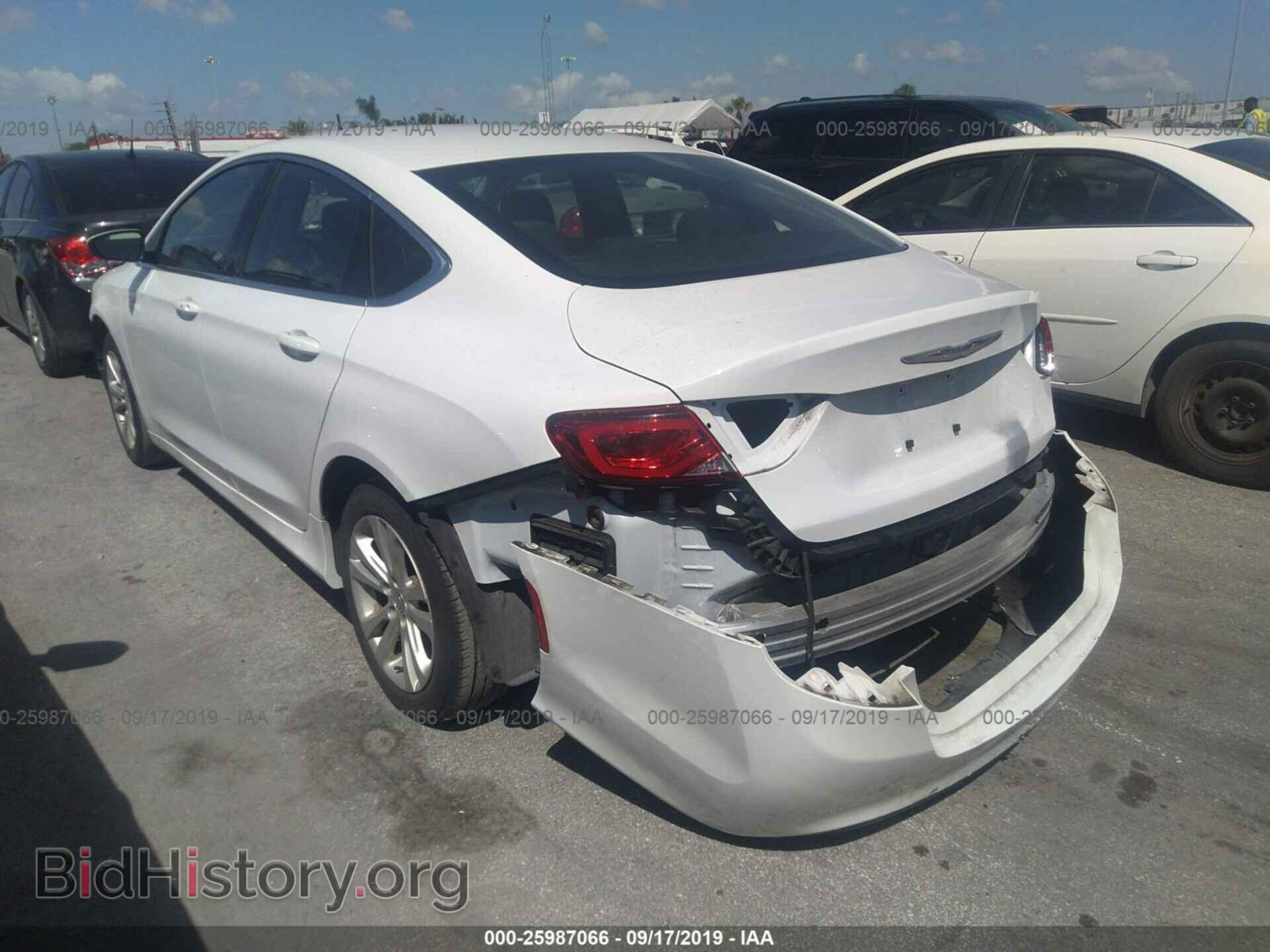 2015 CHRYSLER 200 - VIN: 1C3CCCAB2FN754586 - Photo 3