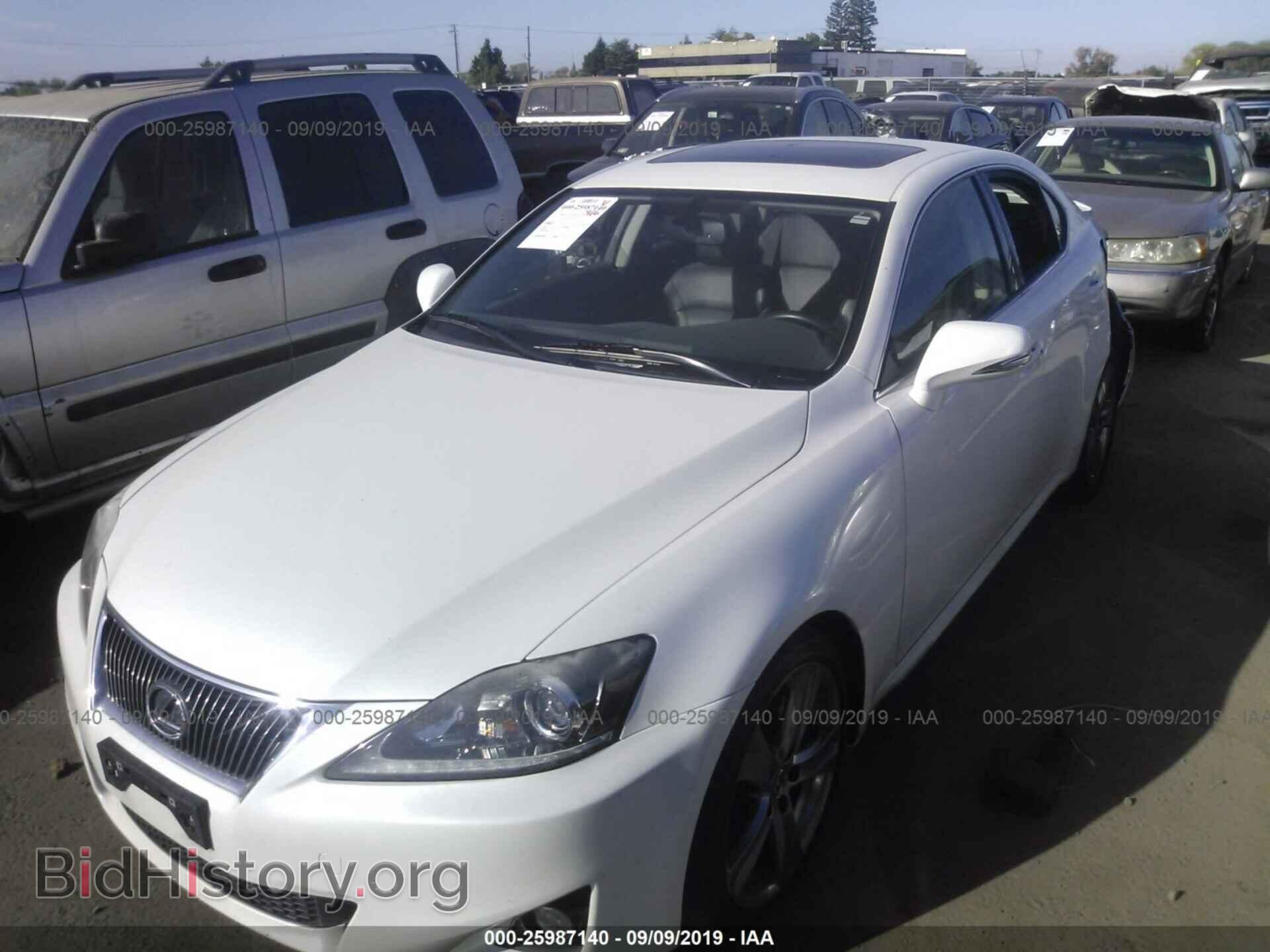 2013 LEXUS IS - VIN: JTHBF5C21D5189265 - Фото 2