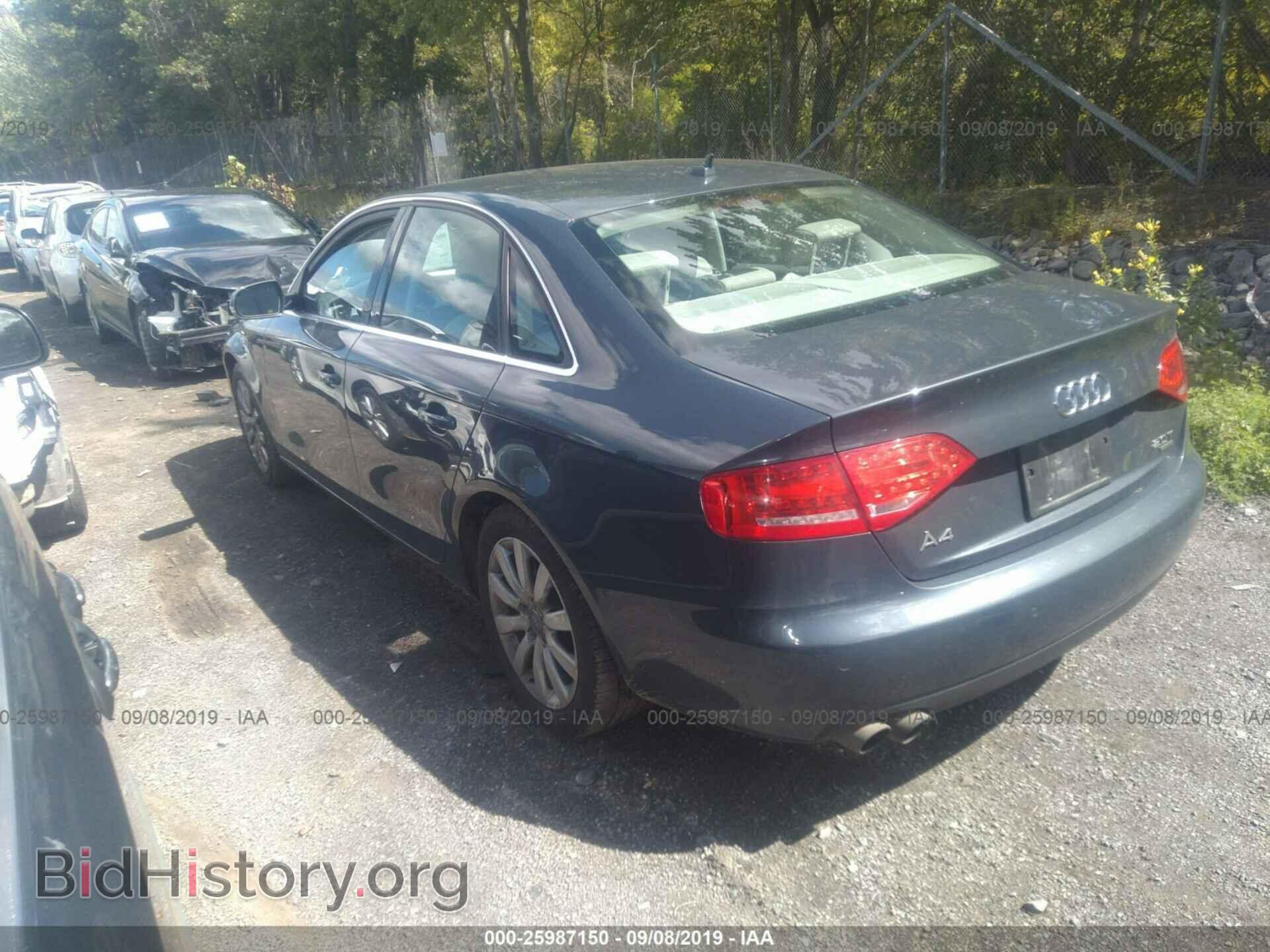 2010 AUDI A4 - VIN: WAUFFAFL1AN070902 - Фото 3