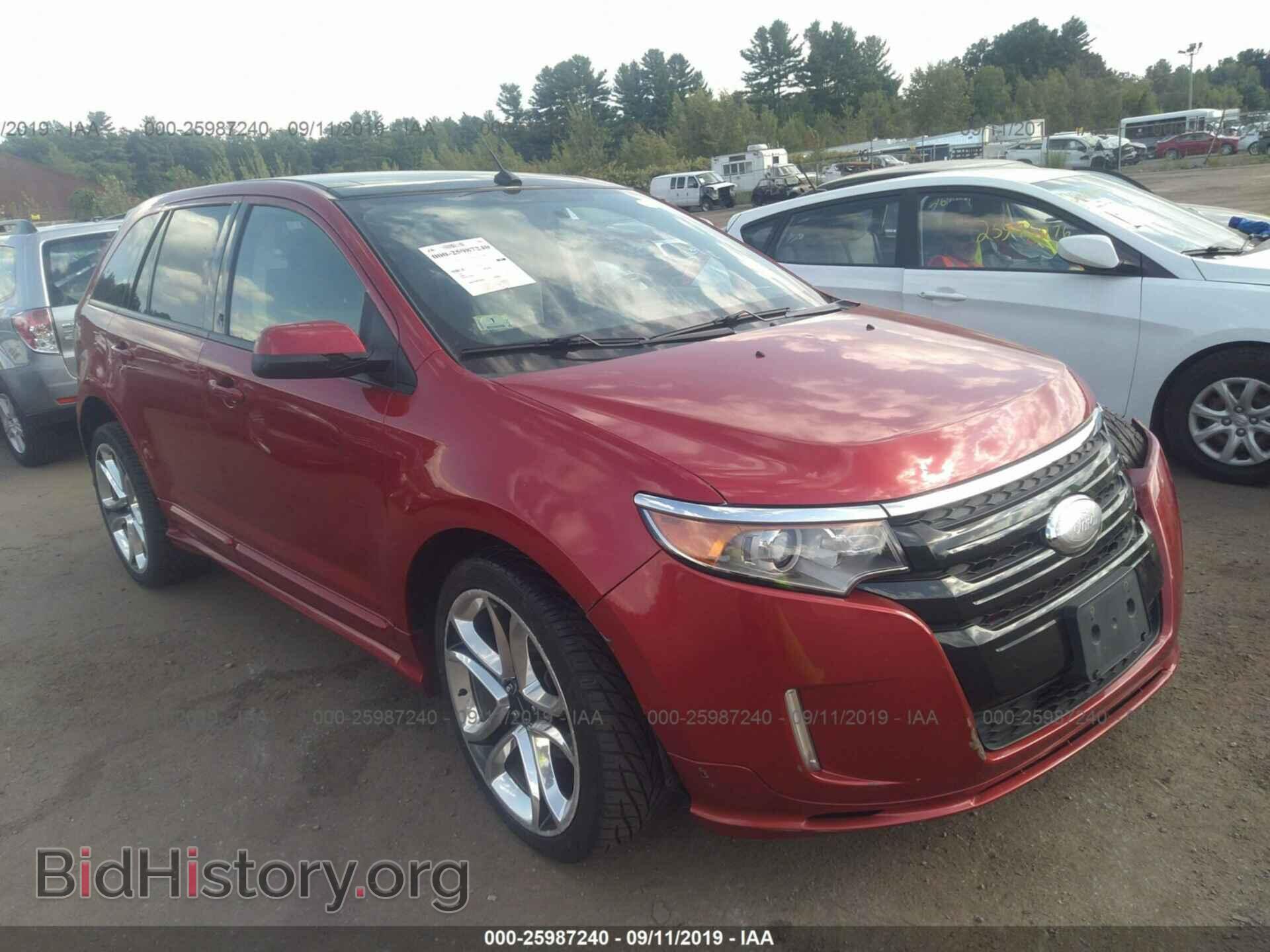 Фотография 2FMDK4AK9CBA75829 - FORD EDGE 2012