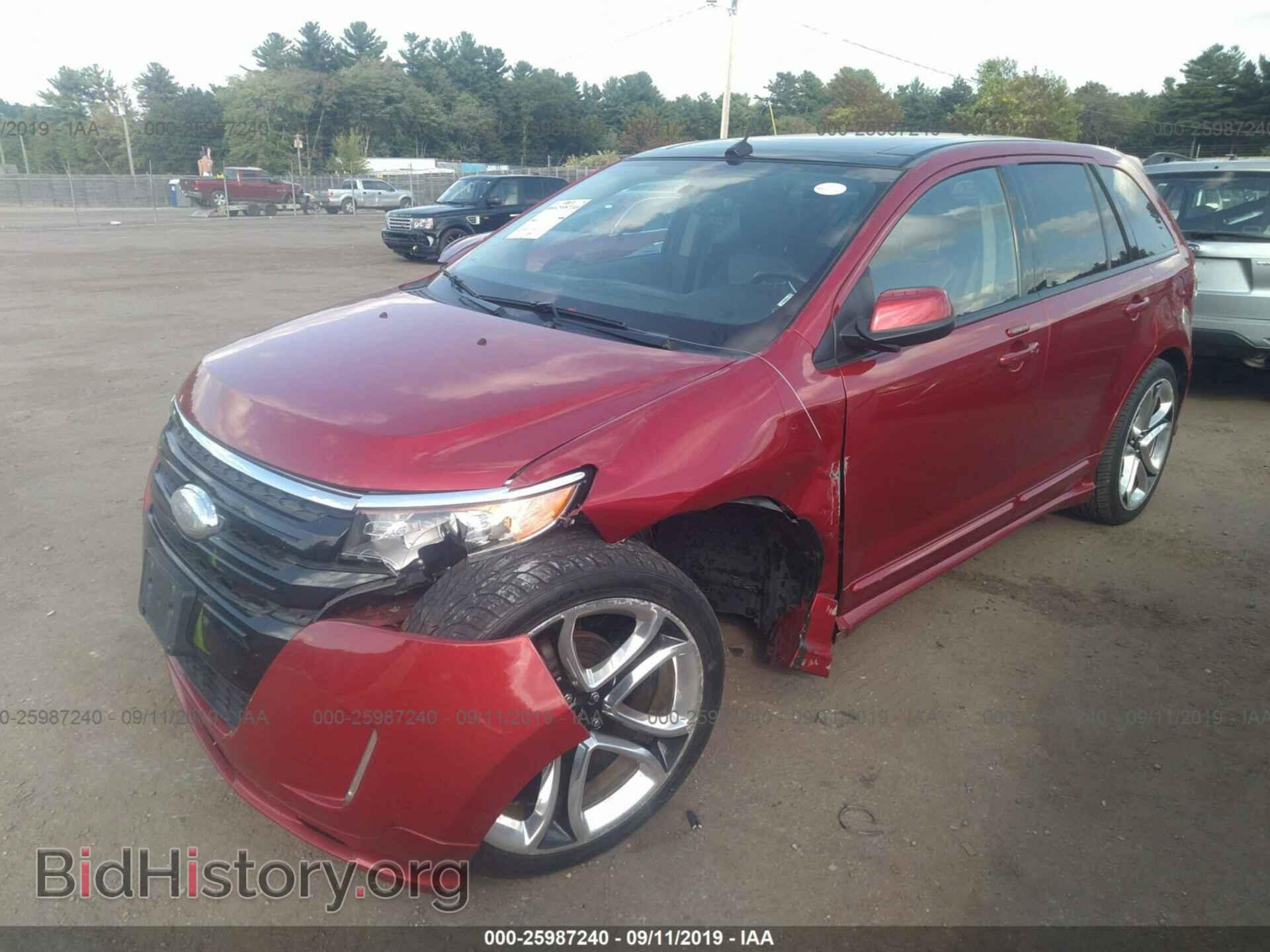 2012 FORD EDGE - VIN: 2FMDK4AK9CBA75829 - Фото 2